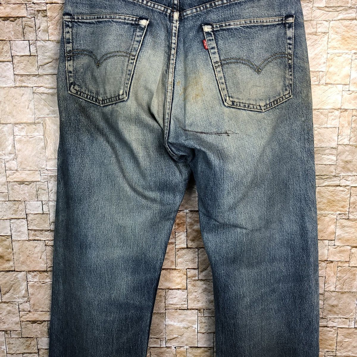 Levi's 503 Levis Blue faded Denim Pants #7572 Size US 34 / EU 50 - 19 Thumbnail