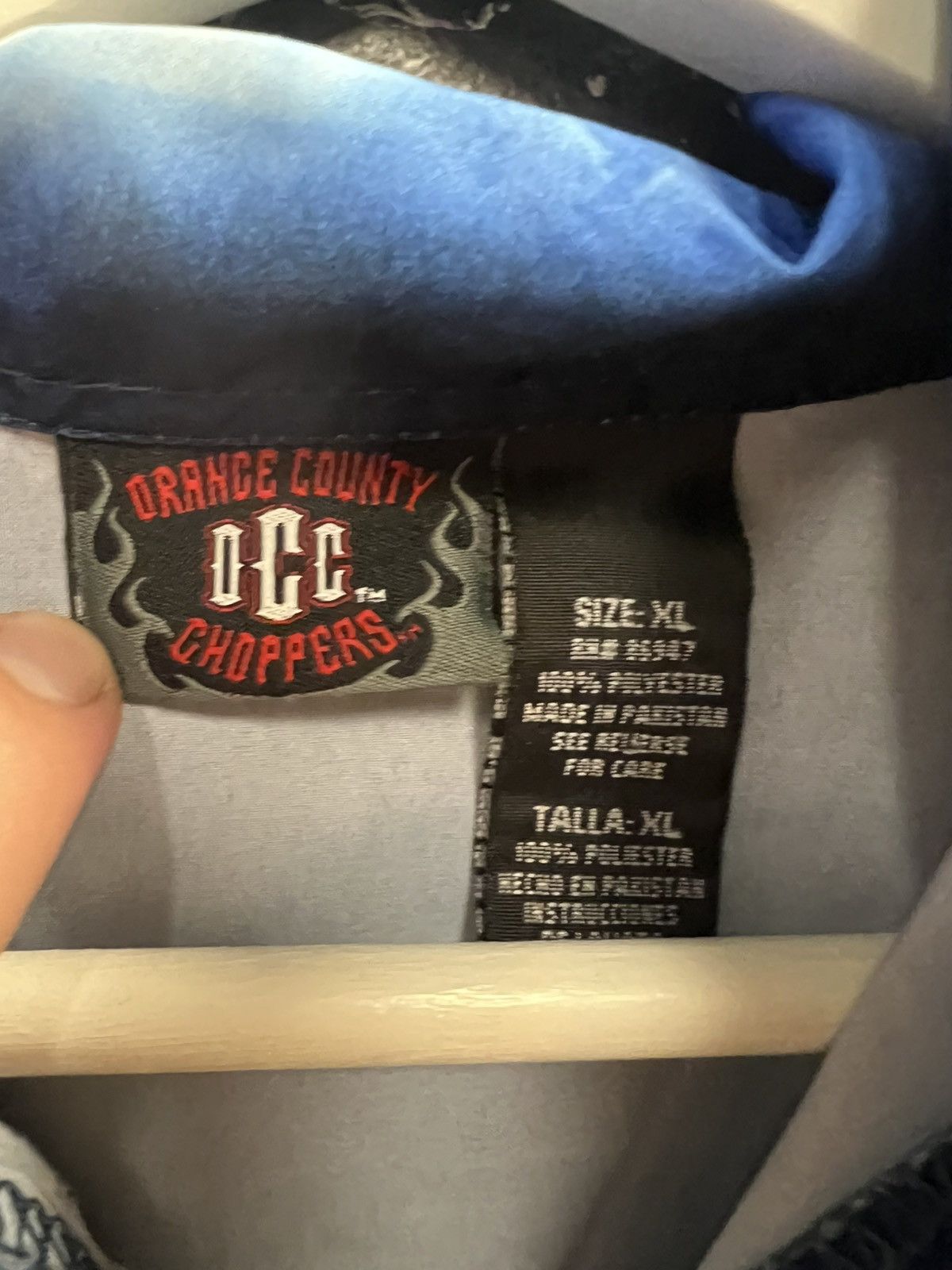 Vintage Vintage 2004 Orange County Choppers Button Up Shirt Size US XL / EU 56 / 4 - 3 Thumbnail
