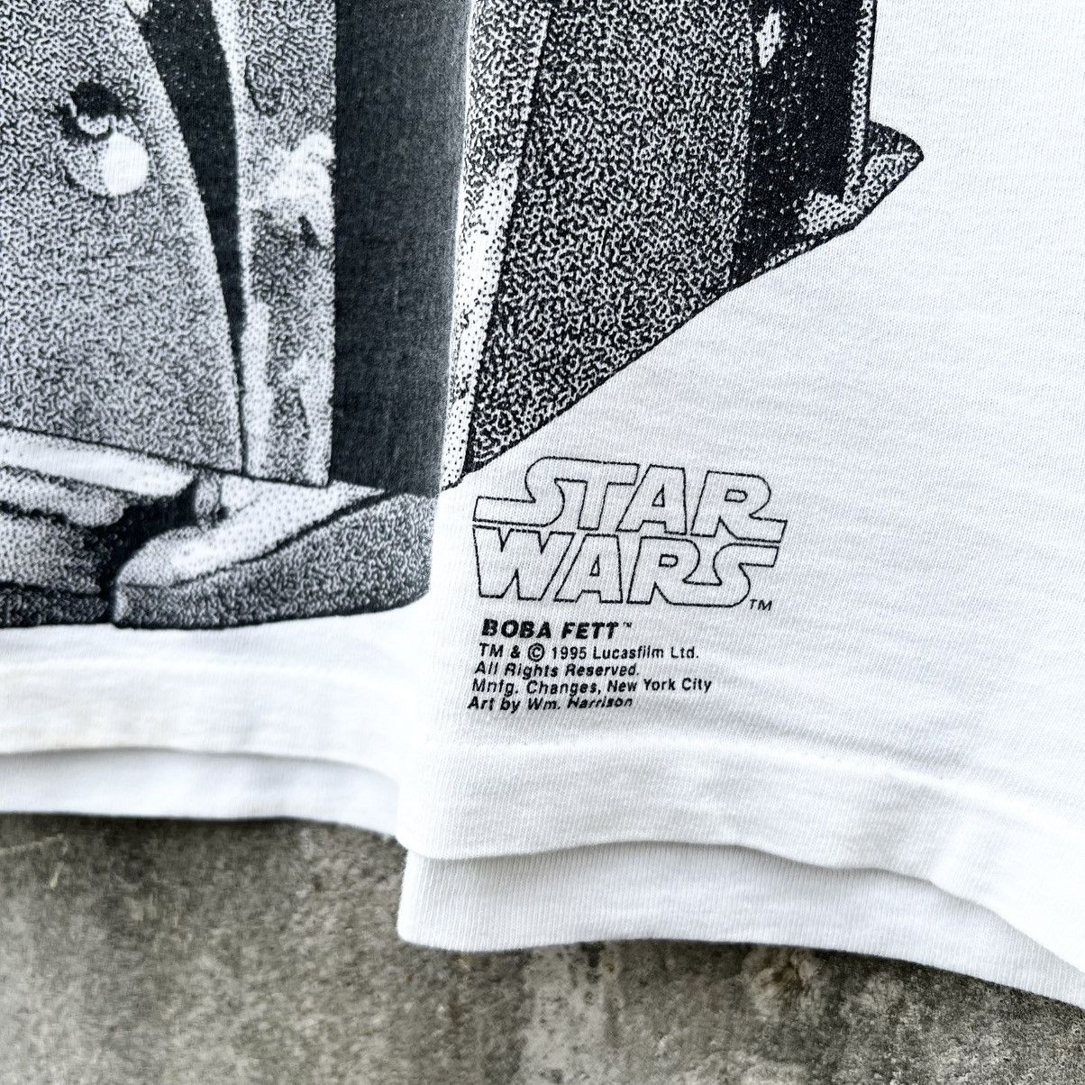 Star Wars × Vintage Vintage 90’s Boba Fett “Star Wars” T-Shirt Size US M / EU 48-50 / 2 - 3 Thumbnail