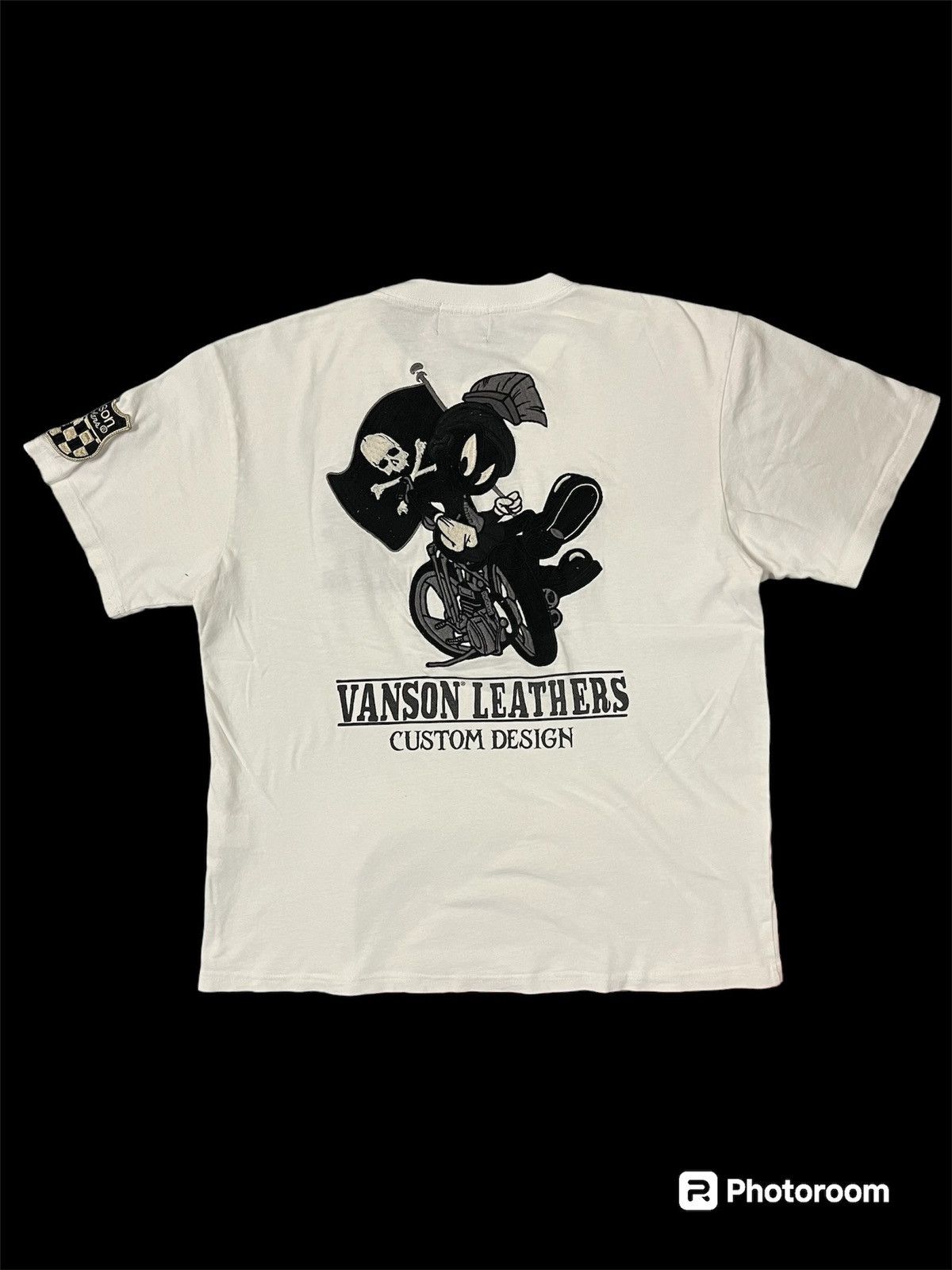 Vanson Leathers Vanson Leathers X Marvin Custom Design Tshirt Size US M / EU 48-50 / 2 - 2 Thumbnail