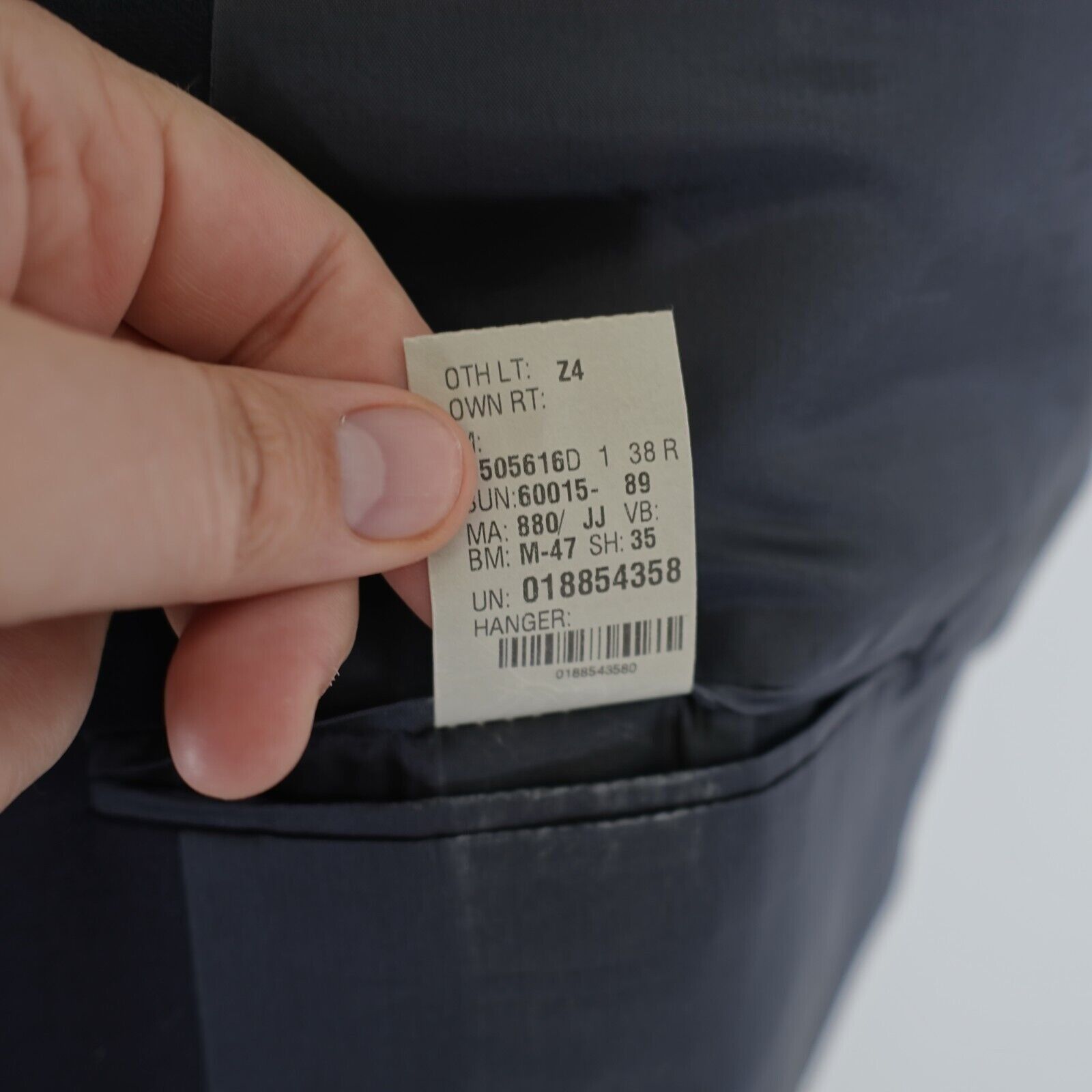 Lauren Ralph Lauren Lauren Ralph Lauren Wool Basketweave Blue Blazer 40R 2 Butto Size 40R - 10 Thumbnail