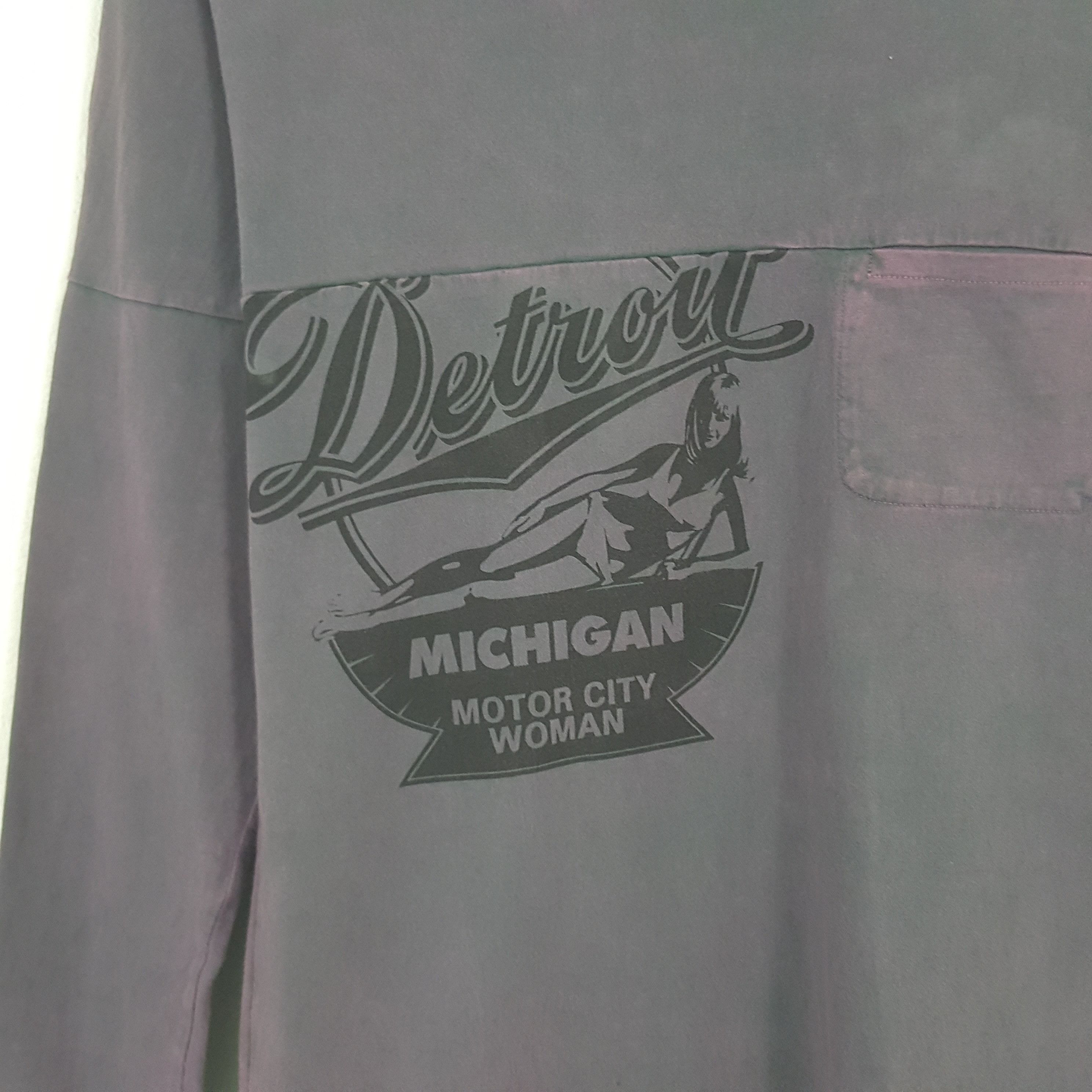 Hysteric Glamour × Japanese Brand × Vintage Vintage Hysteric Detroit Michigan Motor City Woman Tshirt Size M / US 6-8 / IT 42-44 - 2 Thumbnail