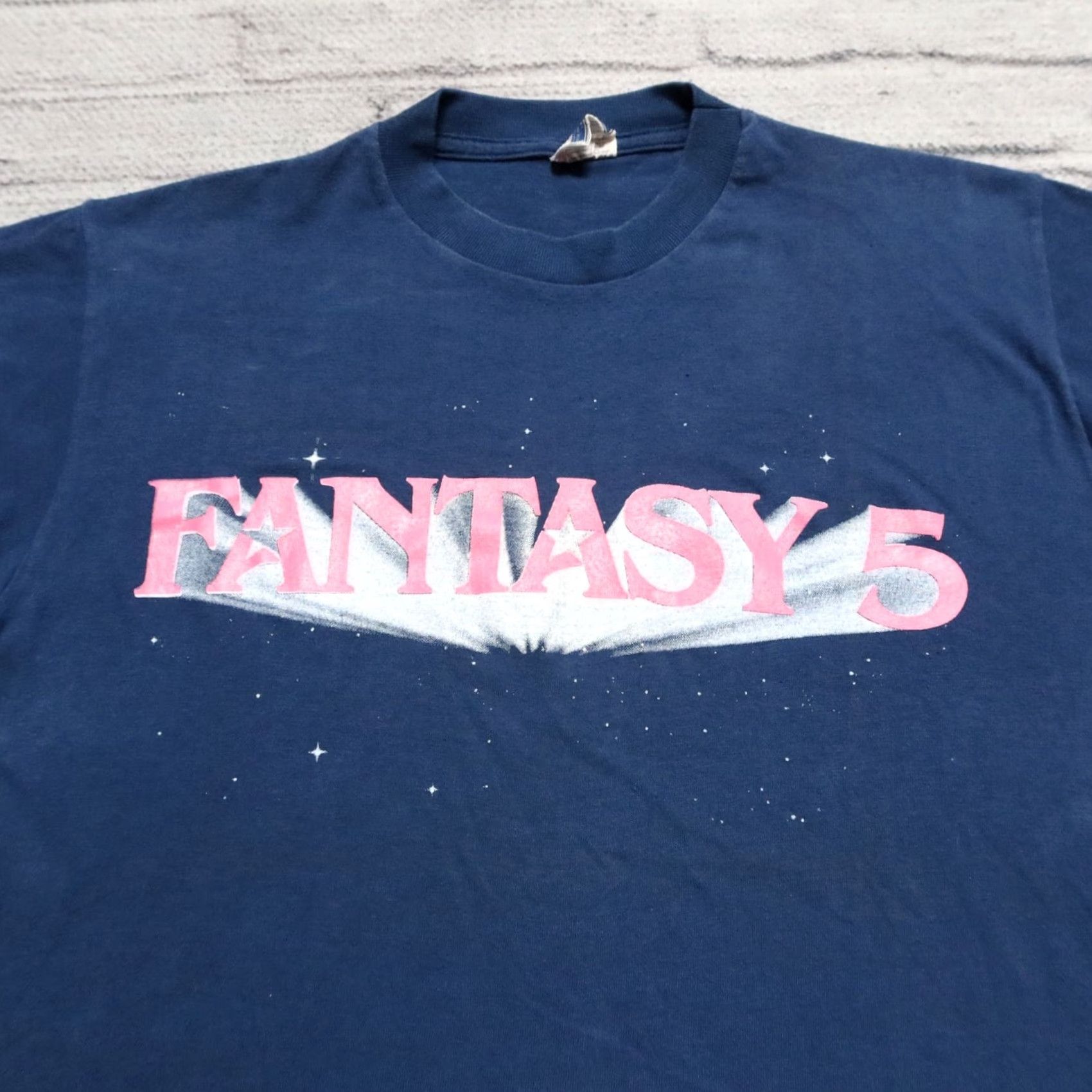 Vintage VINTAGE National Fifty Fifty Shirt Mens Navy Vintage Fantasy 5 Lotto Shirt L M Size Navy Shirt Mens 90s Lotto Size US L / EU 52-54 / 3 - 2 Thumbnail