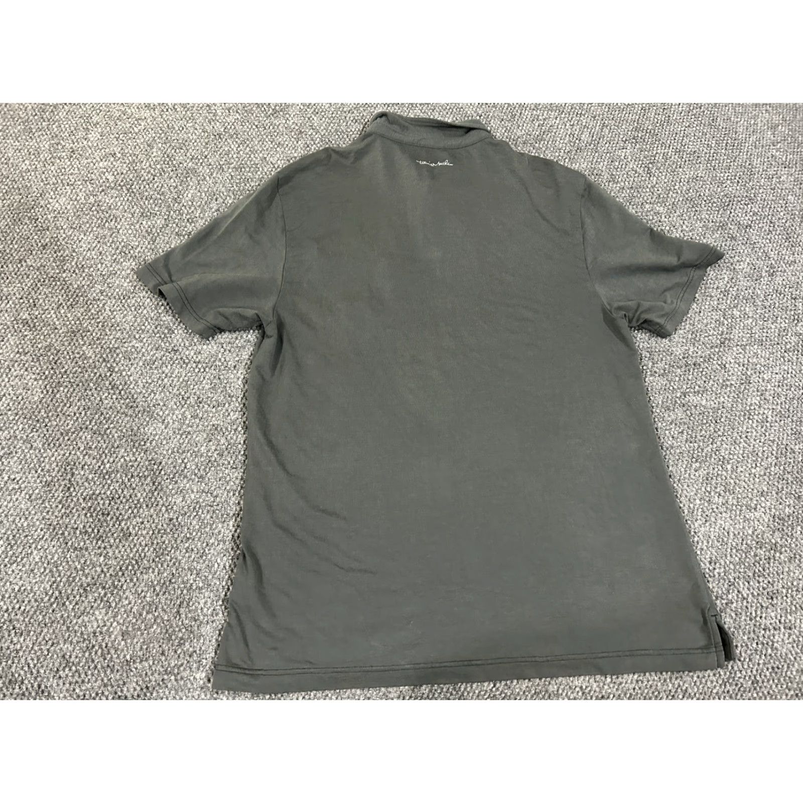 TravisMathew Travis Mathew Polo Shirt Mens XL Gray Short Sleeve Pocket Casual Golf Size US XL / EU 56 / 4 - 7 Thumbnail