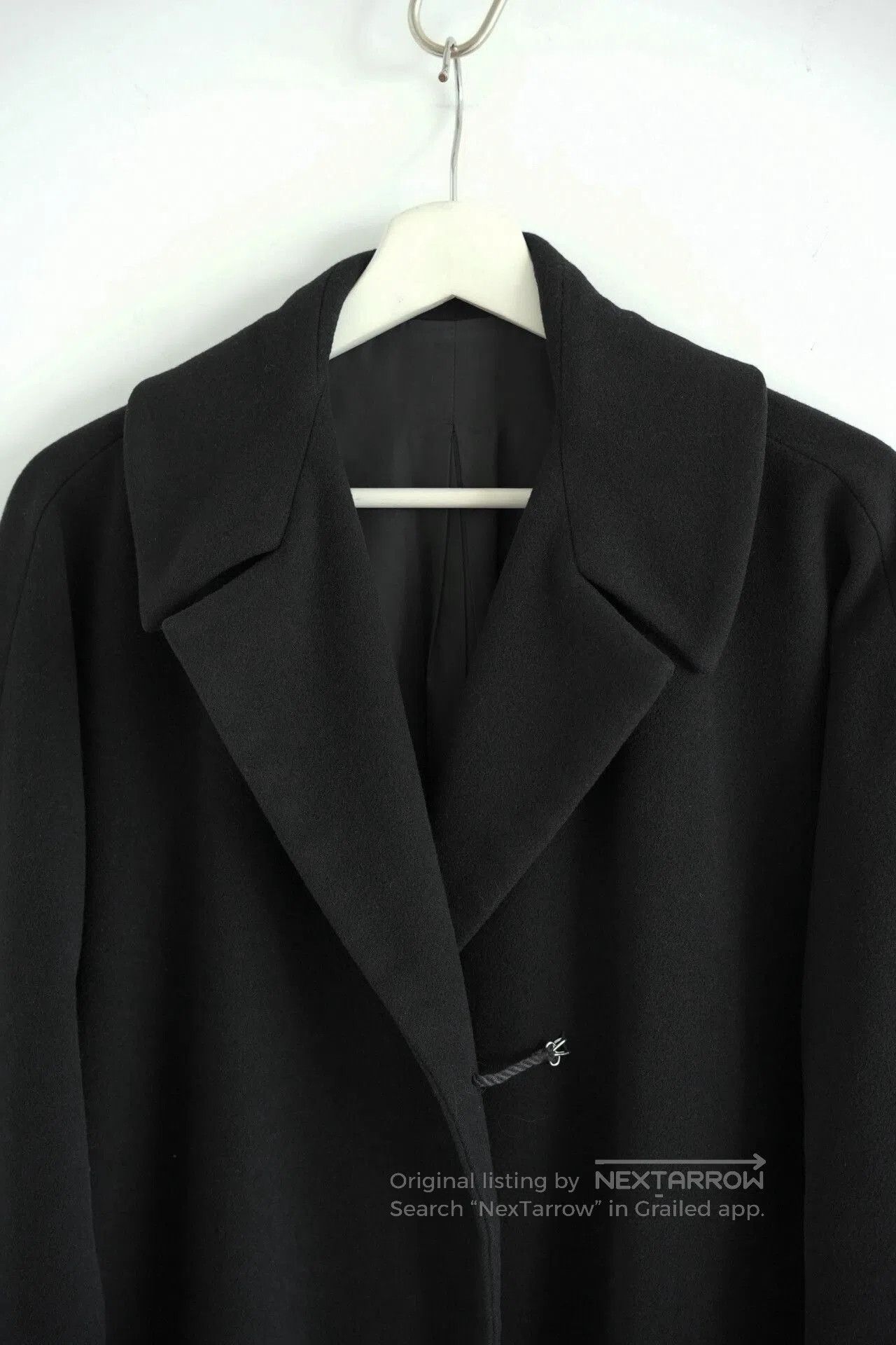 Yohji Yamamoto Yohji Yamamoto Long Black Coat. Size S / US 4 / IT 40 - 3 Thumbnail