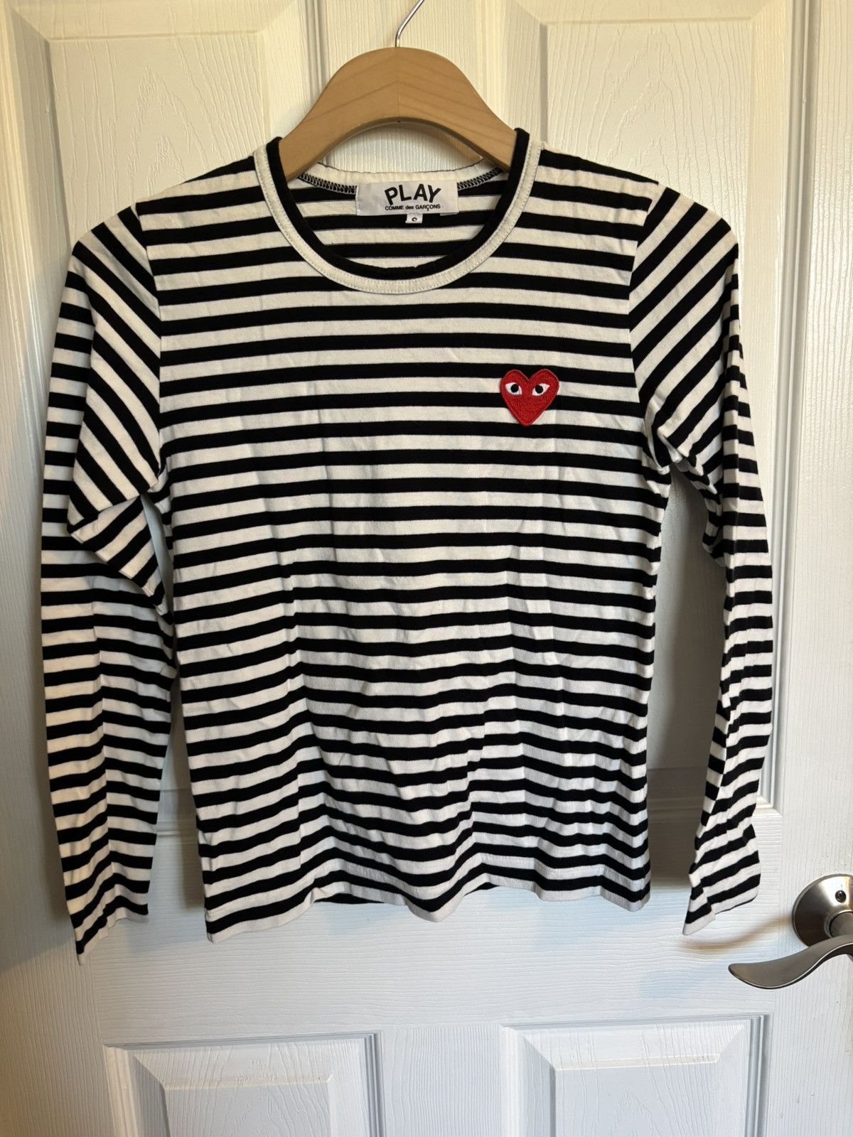 Comme des Garcons Comme Des Garcons Stripe long sleeve Size S / US 4 / IT 40 - 1 Thumbnail