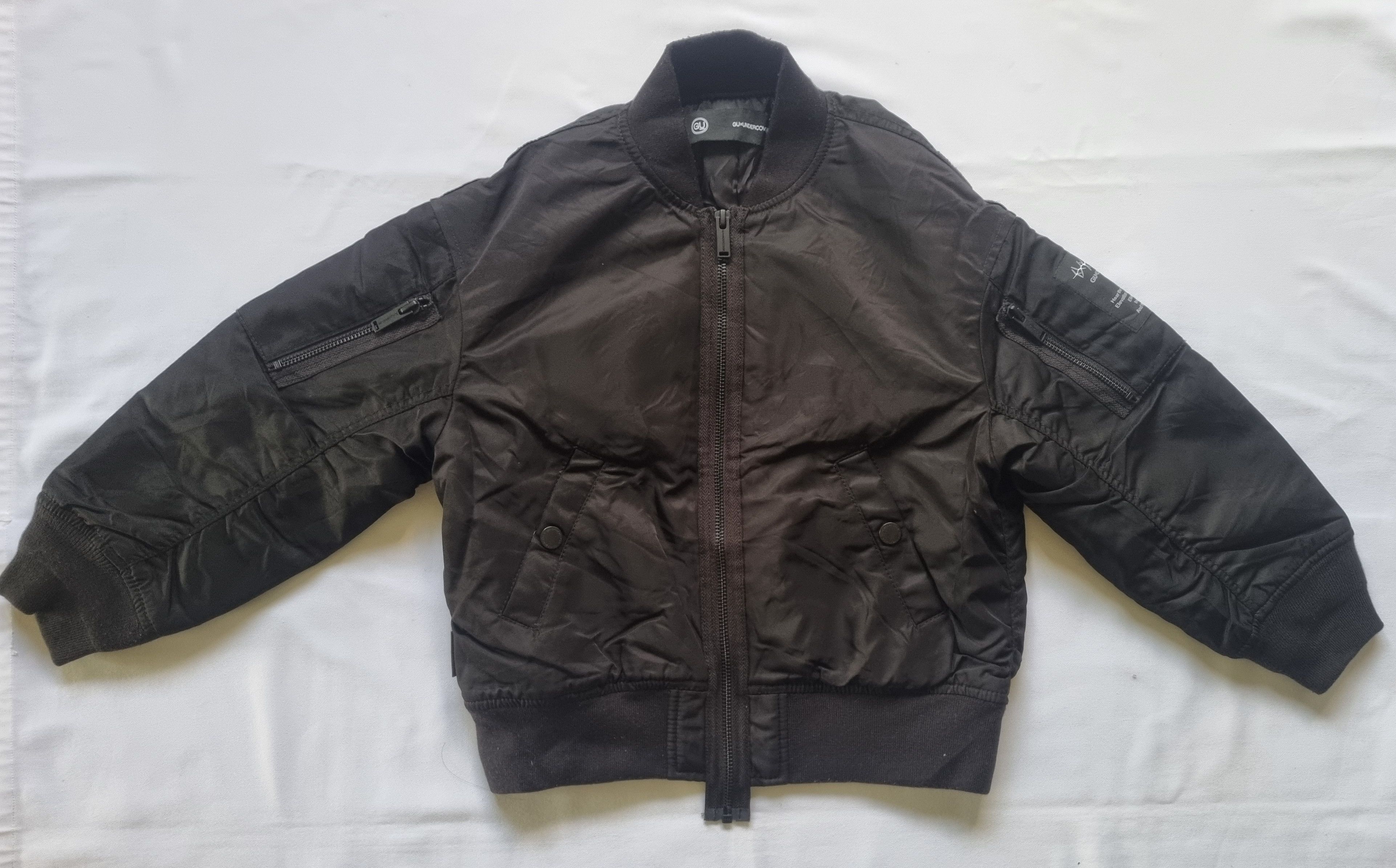Japanese Brand × Jun Takahashi × Undercover Undercover X GU Freedom Noise Bomber Jacket For Small Boys Size US XXS / EU 40 - 3 Thumbnail