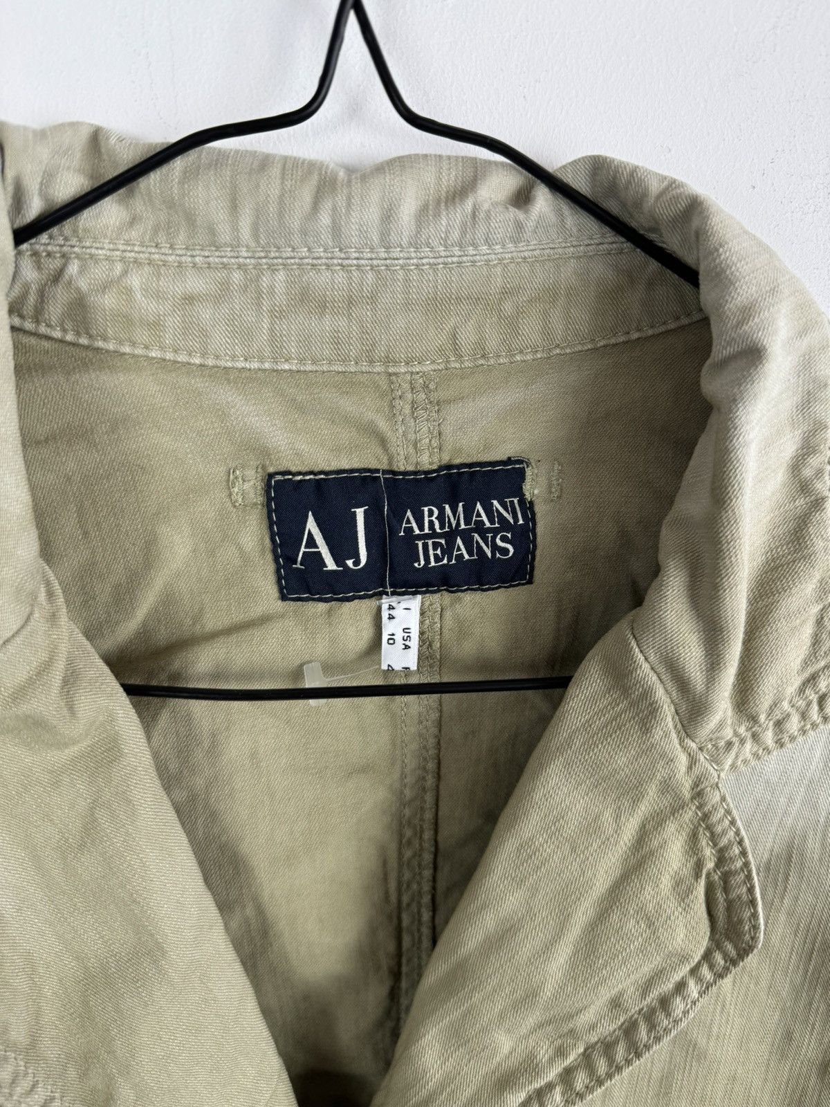 Armani Vintage Woman’s Armani Jeans Colour Gradient Blazer Jacket Size L / US 10 / IT 46 - 3 Thumbnail