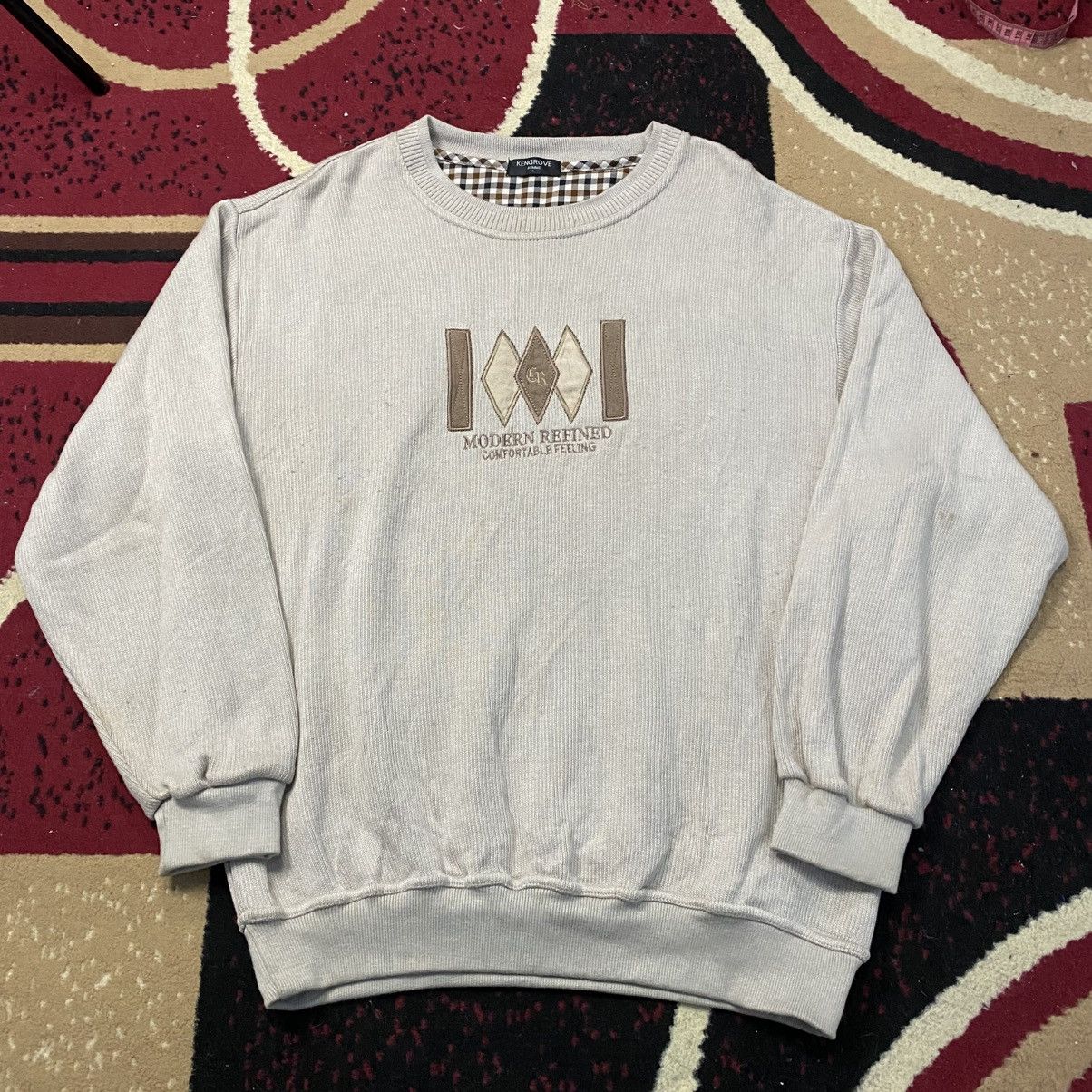 Japanese Brand × Vintage Vintage Kengrove Homme Sweatshirt Size US L / EU 52-54 / 3 - 1 Thumbnail