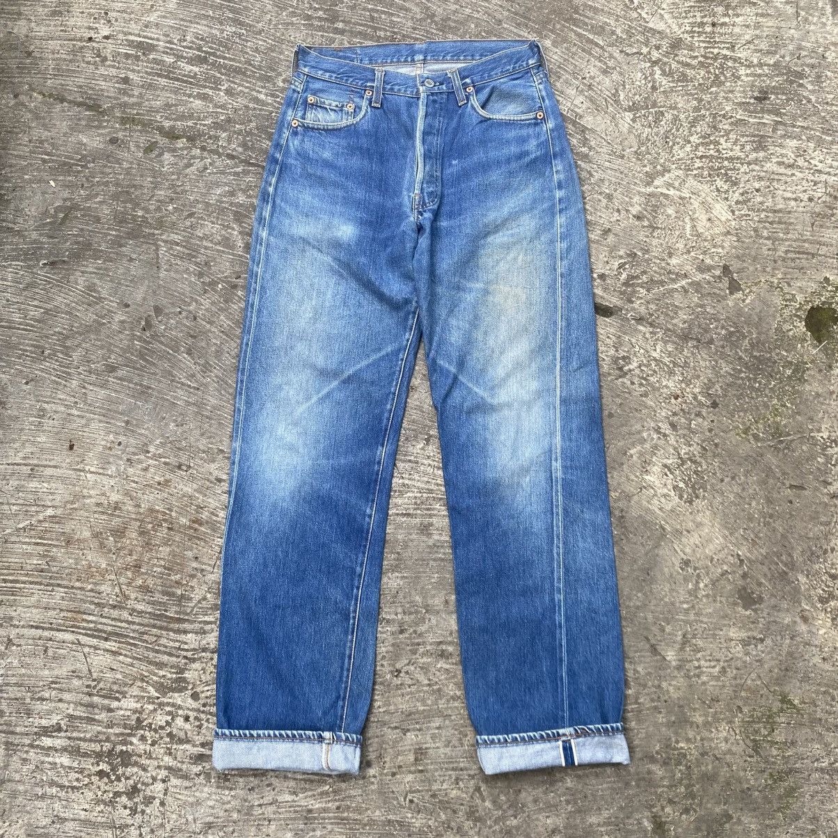Levi's Vintage 90s Levis 501 Big E Selvedge Redline Denim Size US 30 / EU 46 - 24 Thumbnail