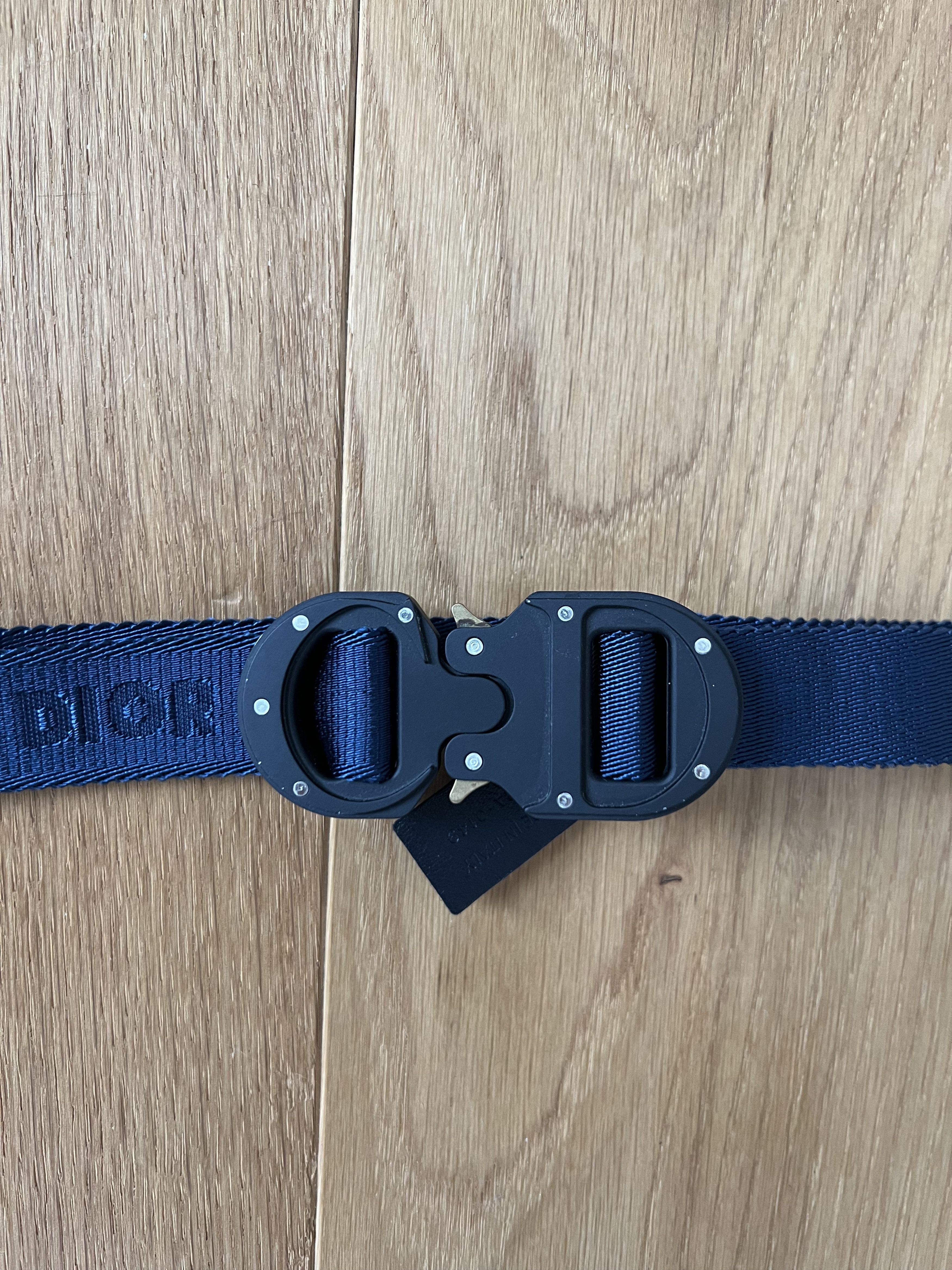 Dior Dior Homme PF19/Hajime Sorayama Gabardine Rollercoaster Belt Size 34 - 3 Thumbnail