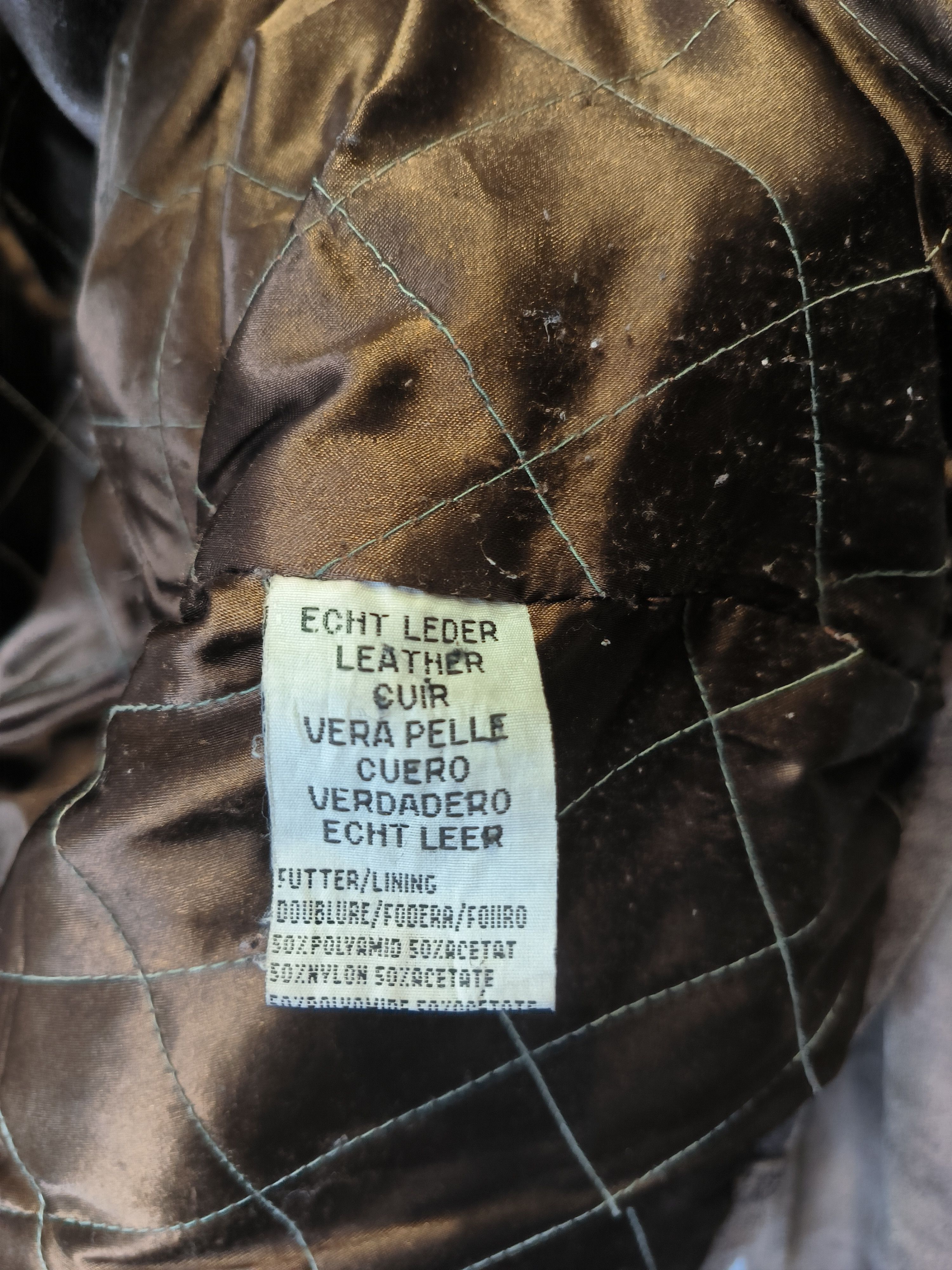 Vera Pelle Vera Pelle Vintage Leather Brown Jacket Size US L / EU 52-54 / 3 - 7 Thumbnail