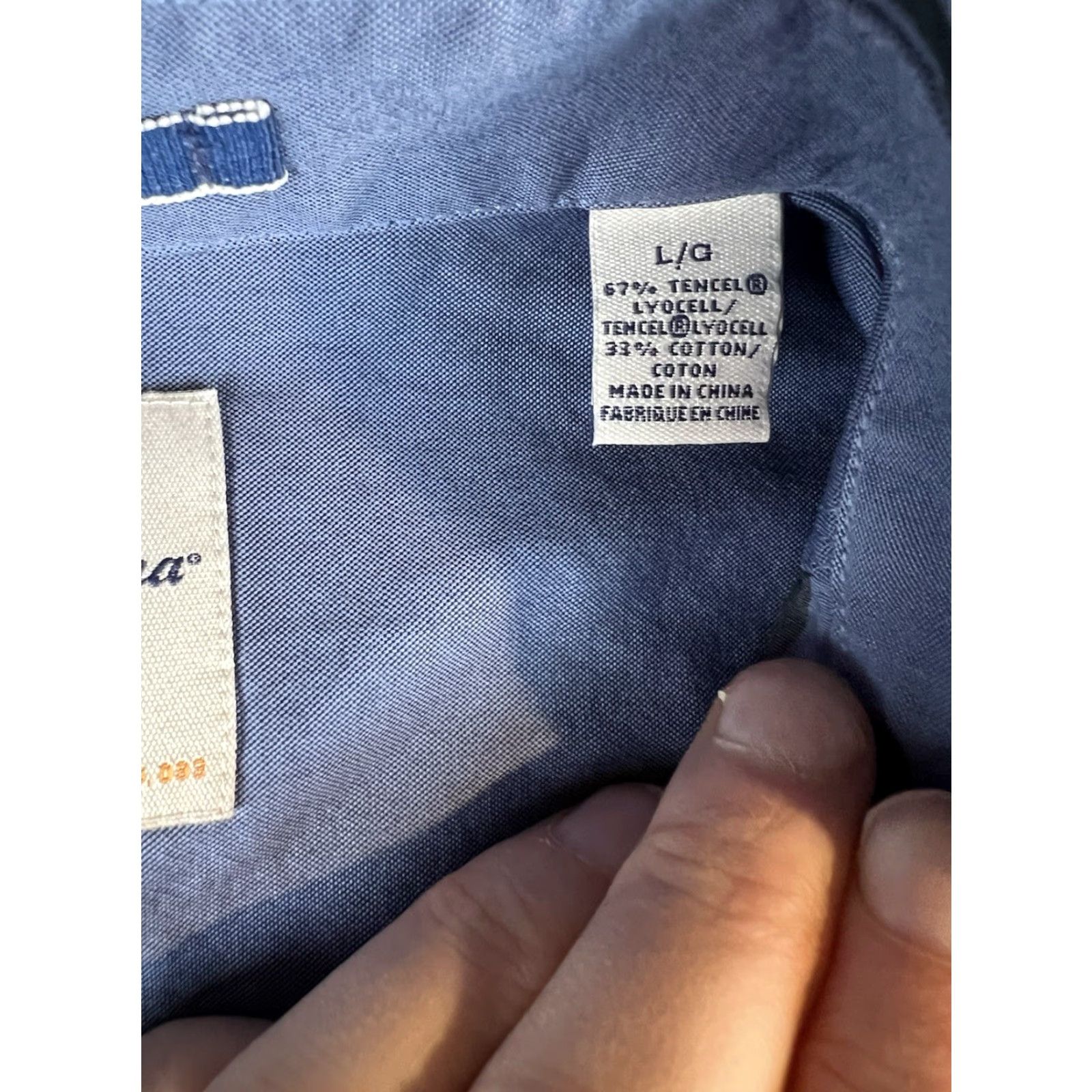 Tommy Bahama Tommy Bahama Shirt Mens L Blue Black Striped Short Sleeve Button-Up Shirt Size US L / EU 52-54 / 3 - 5 Thumbnail