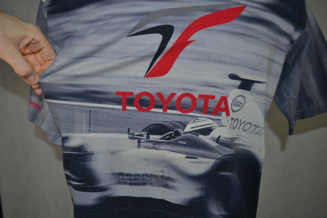 Japanese Brand × Vintage Vintage TOYOTA F1 RACING tee Made in Japan M Size US M / EU 48-50 / 2 - 3 Thumbnail