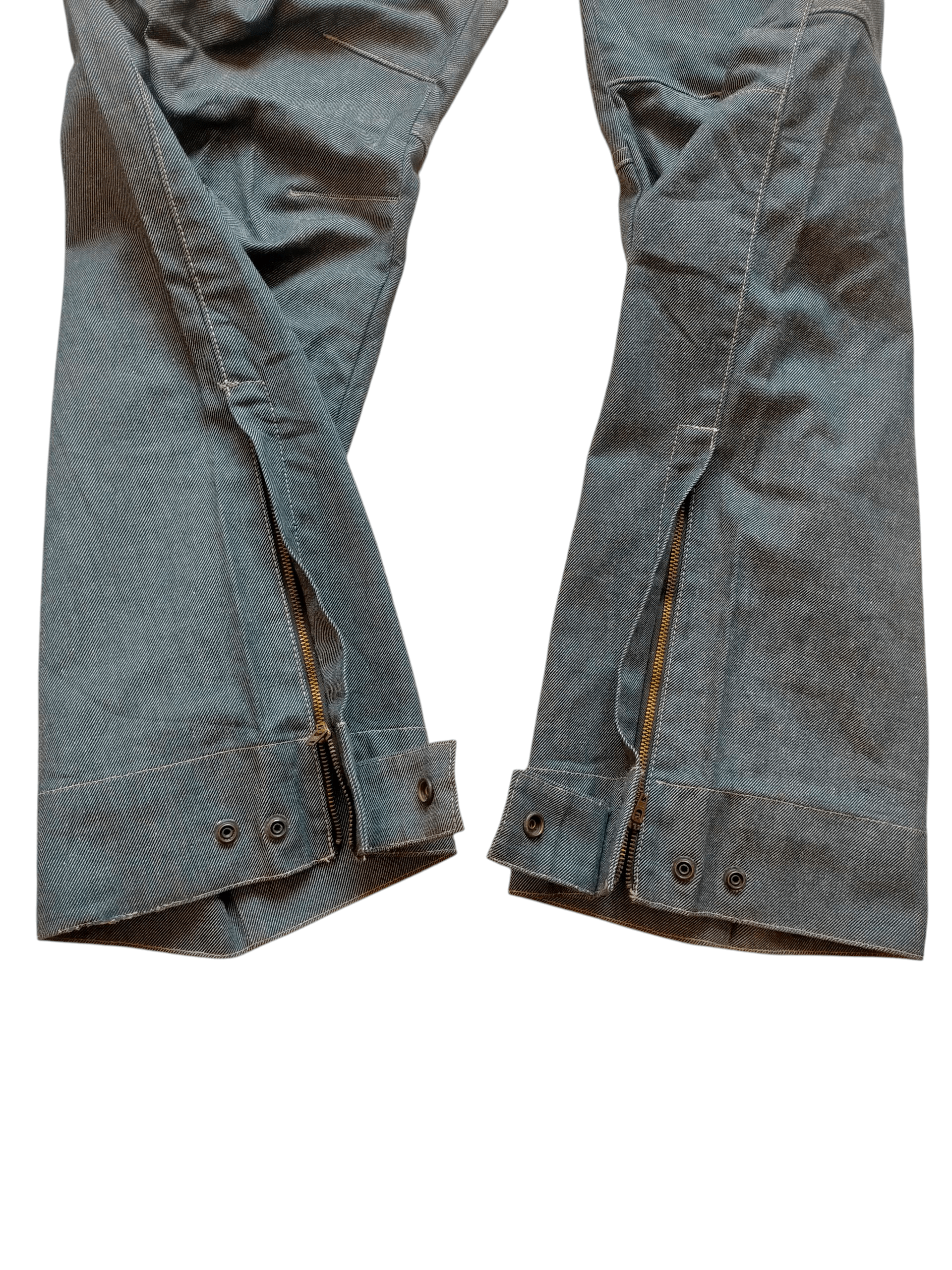 G-Star G-Star Raw Denim Silver Single Pocket Rider Denim Pants Size US 36 / EU 52 - 15 Thumbnail