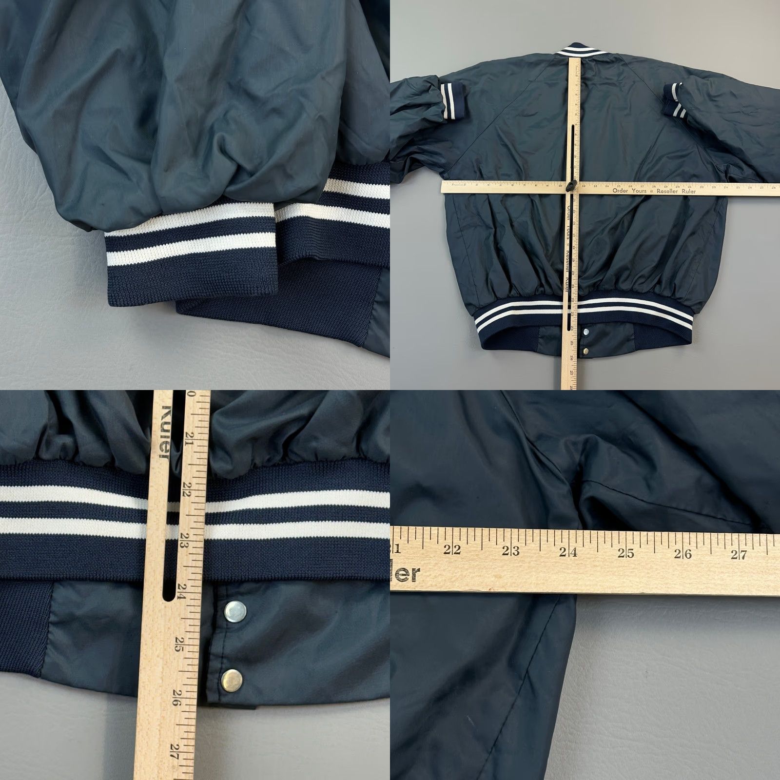 Coach VINTAGE Hartwell Coach Jacket Mens XL Blue USA 80s Tobacco Company Bomber Size US XL / EU 56 / 4 - 9 Thumbnail