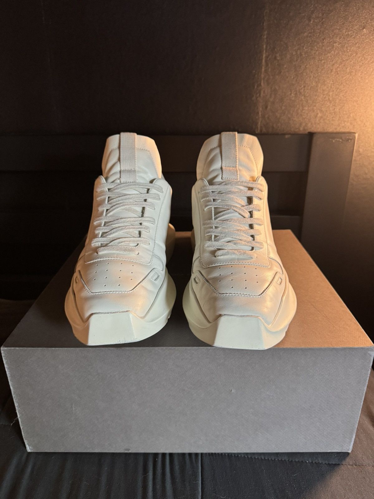 Rick Owens Rick Owens Geth Runner “Milk” Size US 12 / EU 45 - 6 Thumbnail