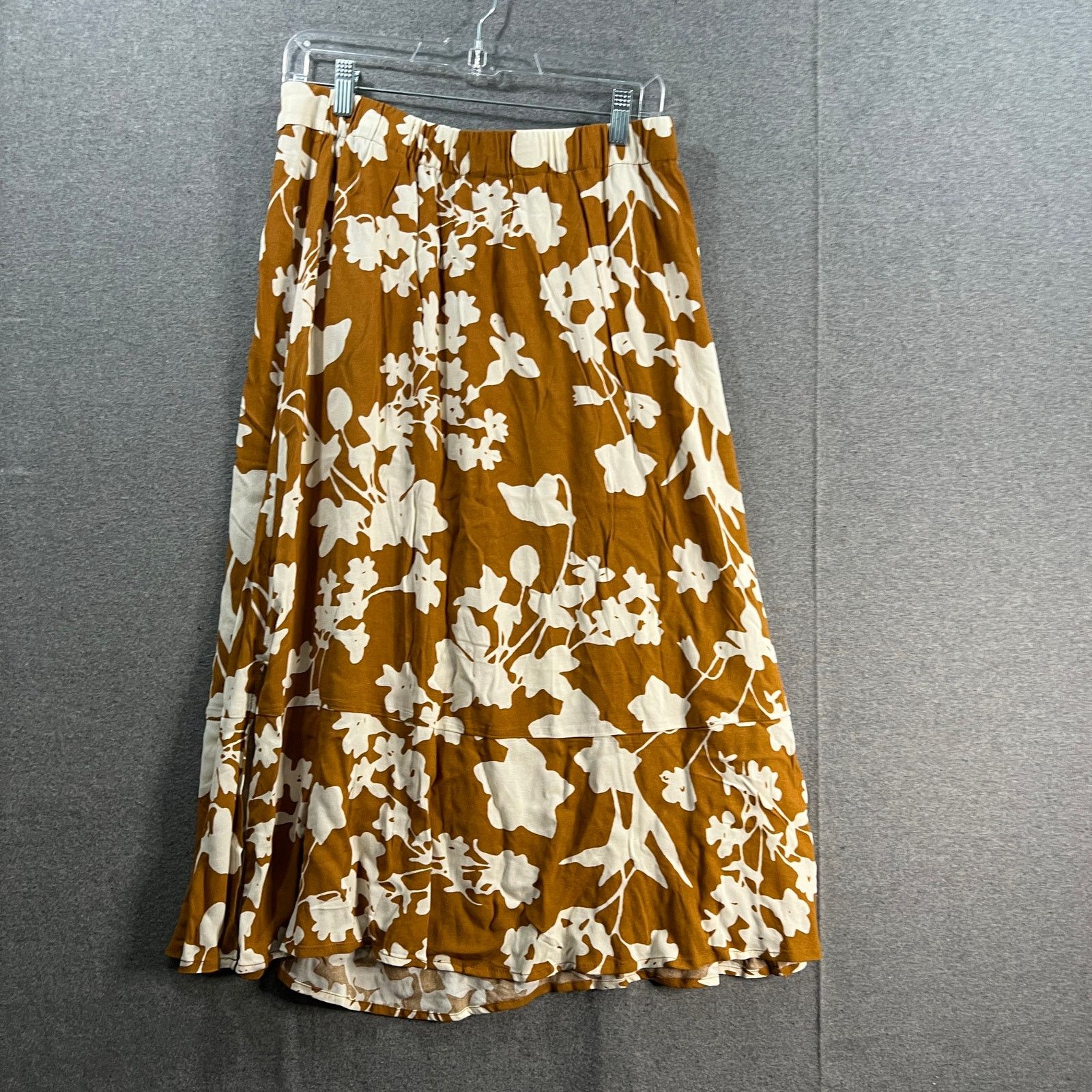Other Candace Cameron Bure Printed Woven Pull-On Midi Skirt N Size 32" / US 10 / IT 46 - 2 Thumbnail