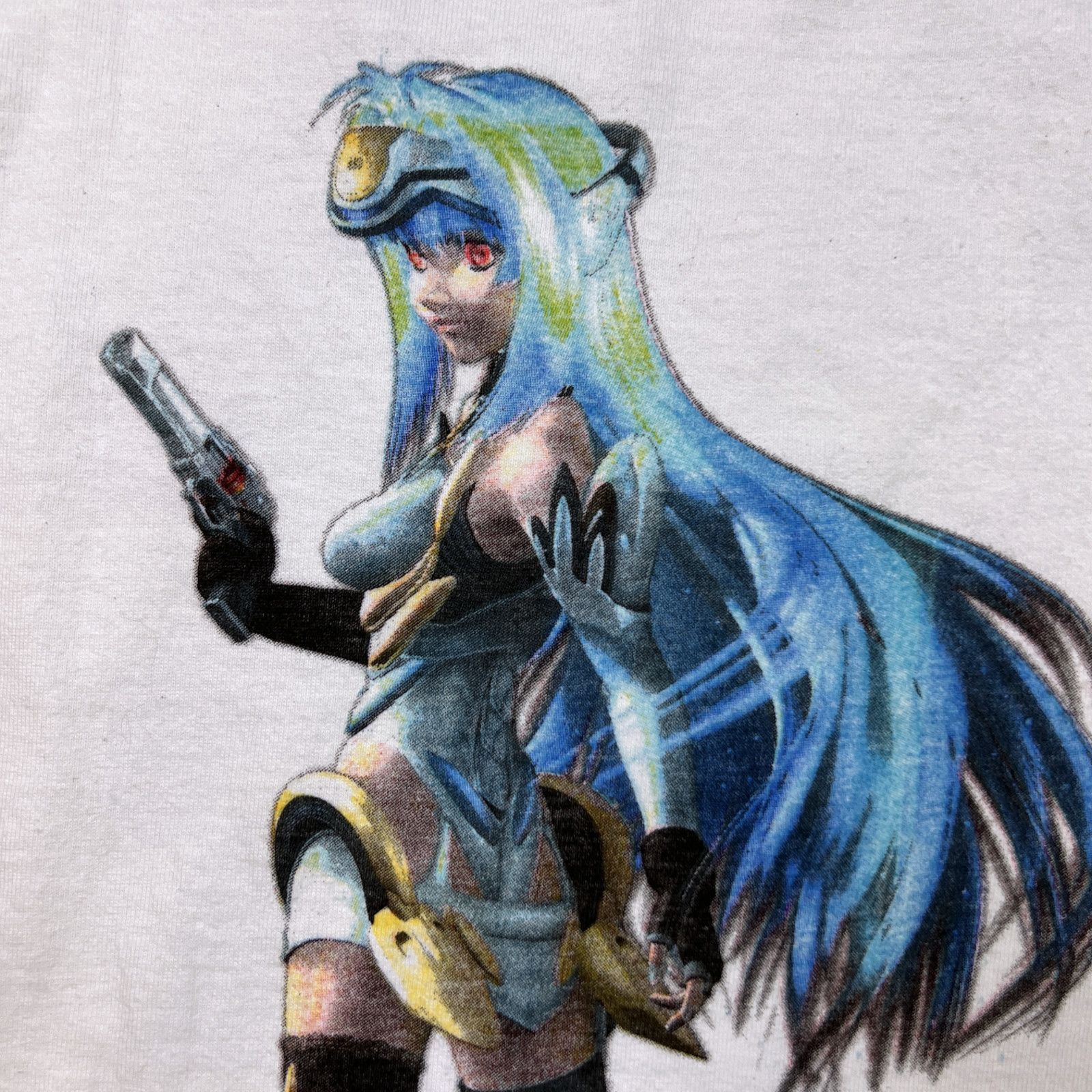 Playstation Vintage 2003 Namco Xenosaga T Shirt Episode 1 KOS-MOS Tee Size US XL / EU 56 / 4 - 3 Thumbnail