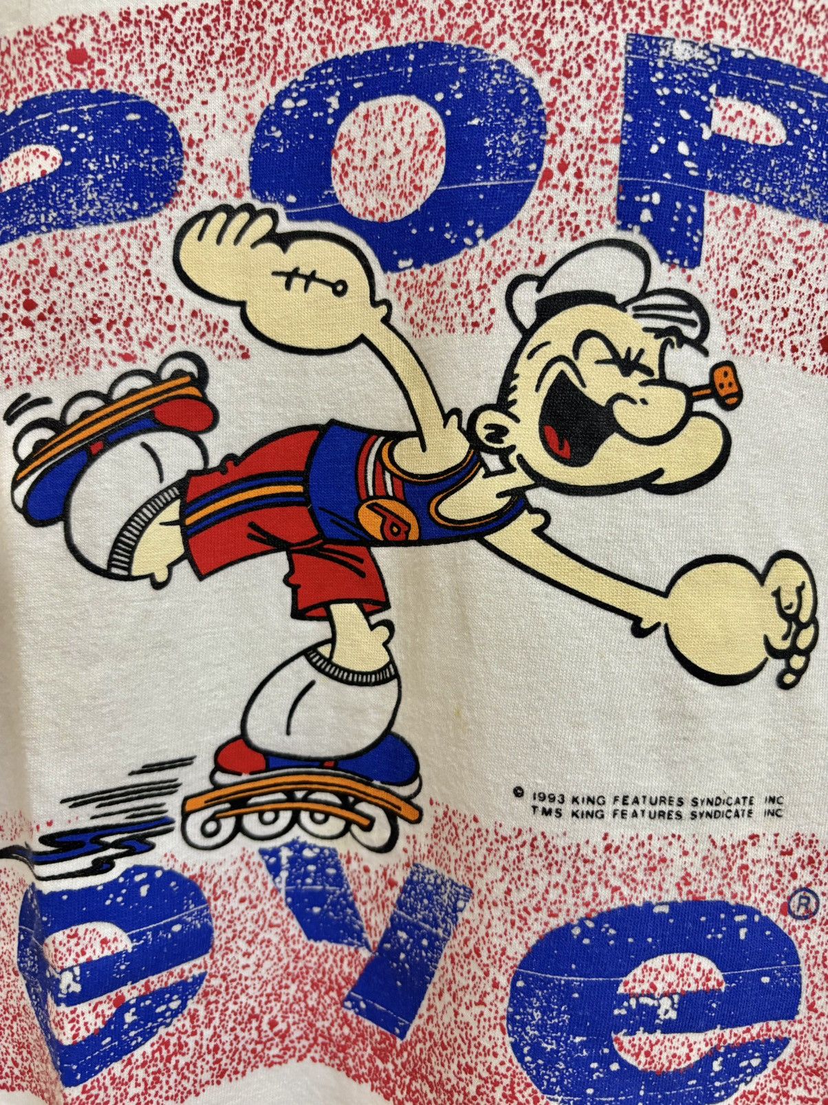 Vintage Vintage 1993 Popeye Rollerblade Cartoon Size US L / EU 52-54 / 3 - 4 Thumbnail