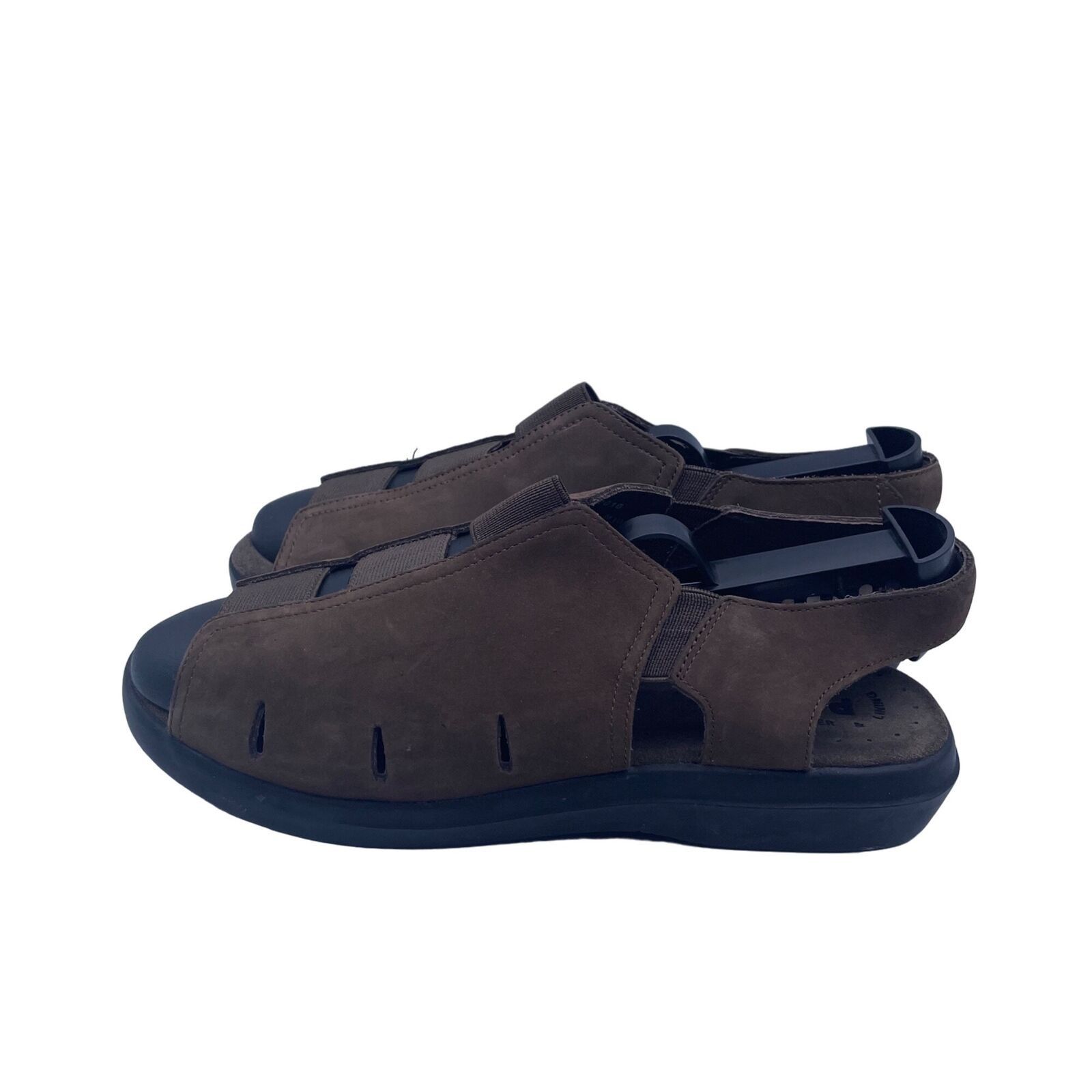 Other Propet Brown Leather Sandals Stretch Walking Open Womens 8 Size US 8 / IT 38 - 1 Thumbnail