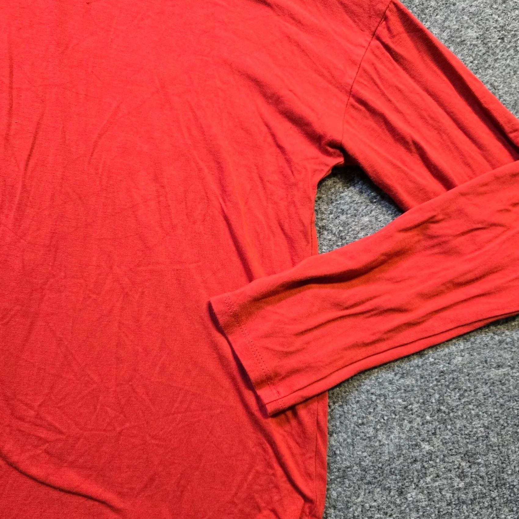 Madewell Madewell Top Womens Medium Orange Turtleneck Stretch Minimalist Casual Shirt Cropped Long Sleeve Regular Fit Holiday, Fall, Spring, Winter Womens Size M / US 6-8 / IT 42-44 - 4 Thumbnail