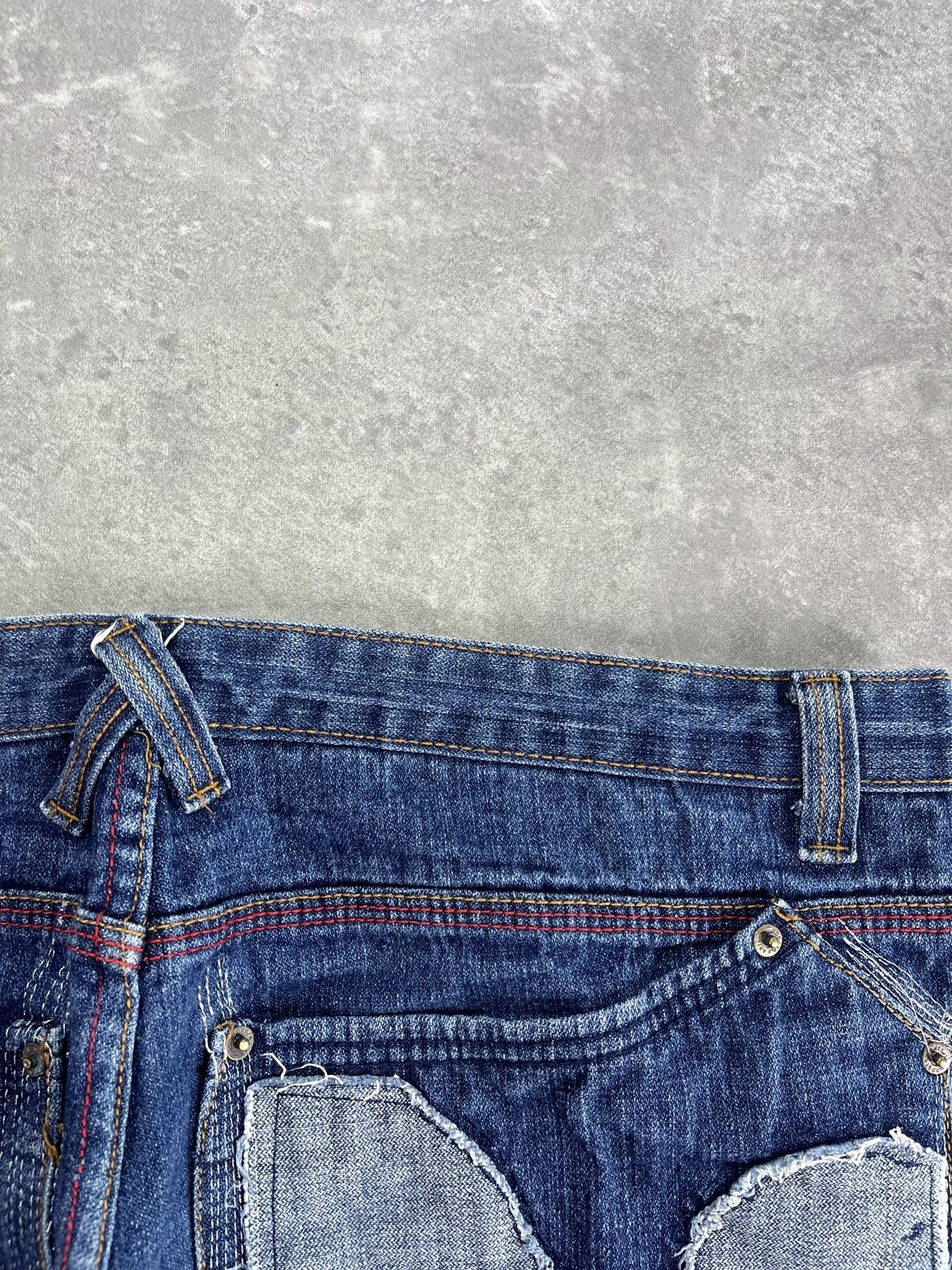 Artful Dodger 00s Artful Dodger Rare Skulls Baggy Denim Jeans 40 XXL Size US 40 / EU 56 - 13 Thumbnail