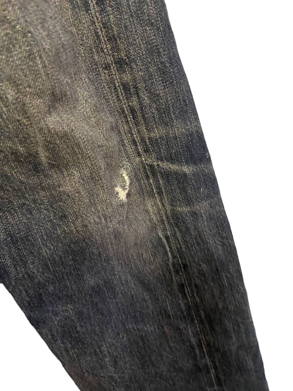 45rpm 💥BEST OFFER💥VINTAGE 45 RPM DISTRESSED DENIM JEANS Size US 28 / EU 44 - 7 Thumbnail