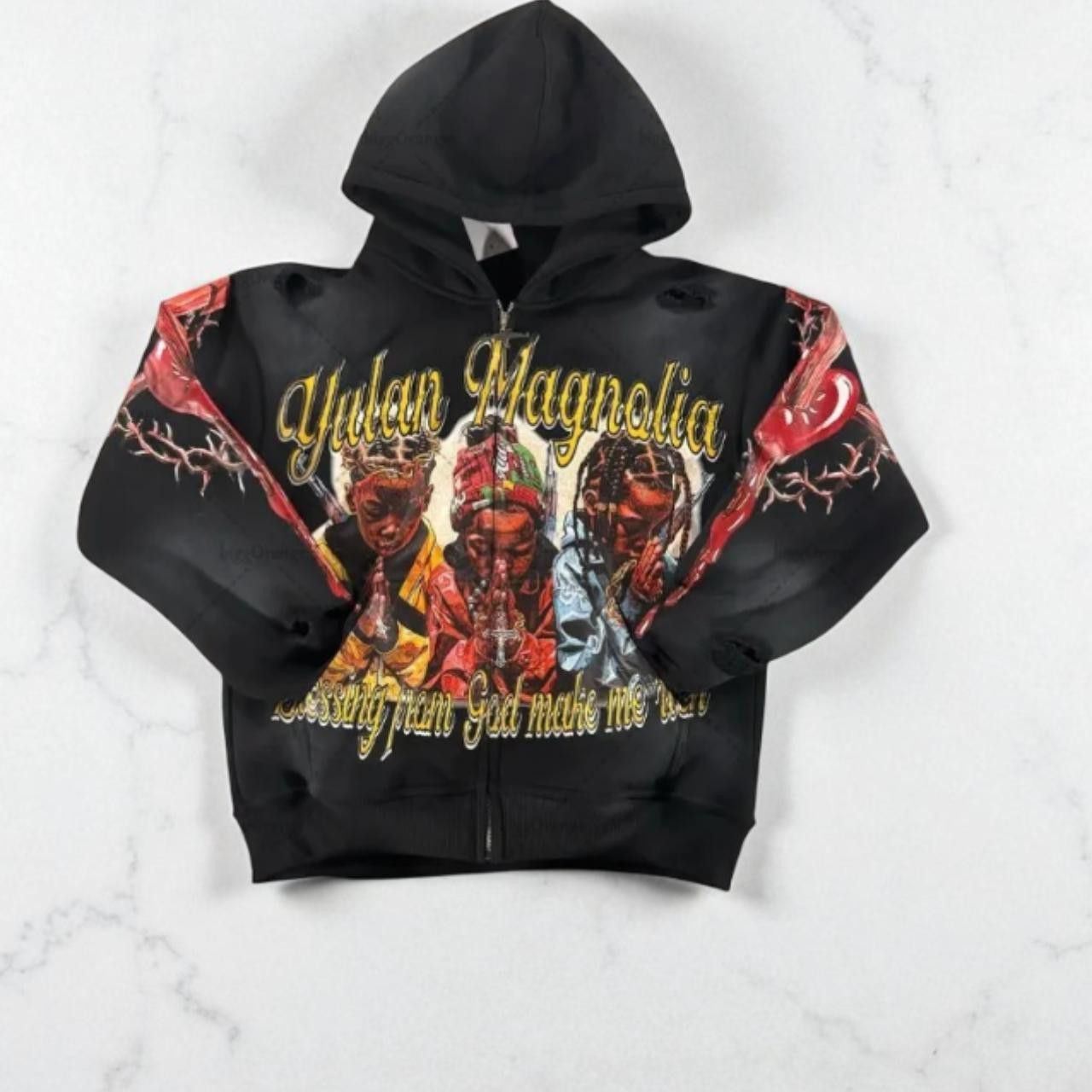 Other ZIPPER HOODIE - BEAUTIFUL Size US M / EU 48-50 / 2 - 1 Thumbnail