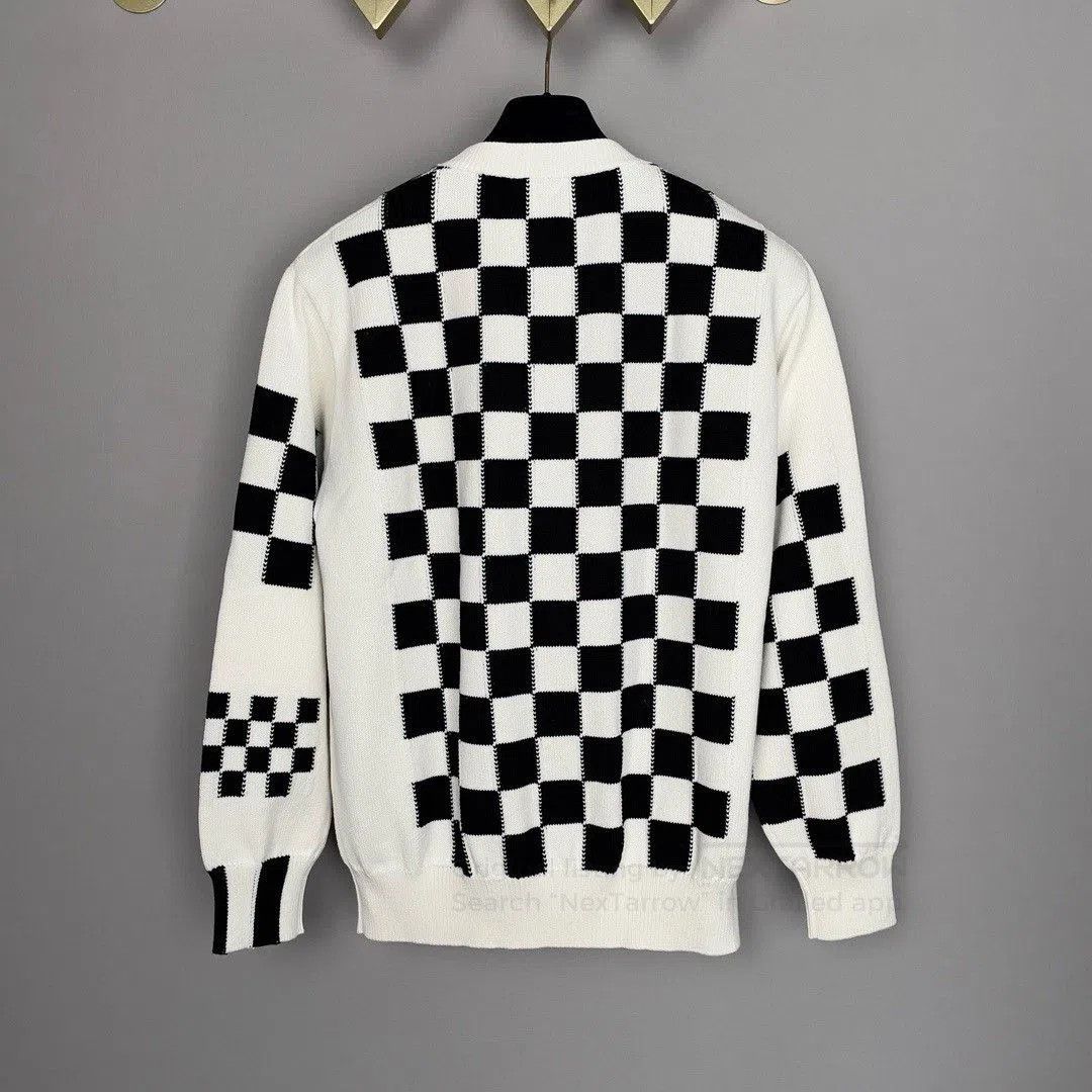 Louis Vuitton LV Racing Checkerboard Crewneck Sweater. Size US M / EU 48-50 / 2 - 4 Thumbnail