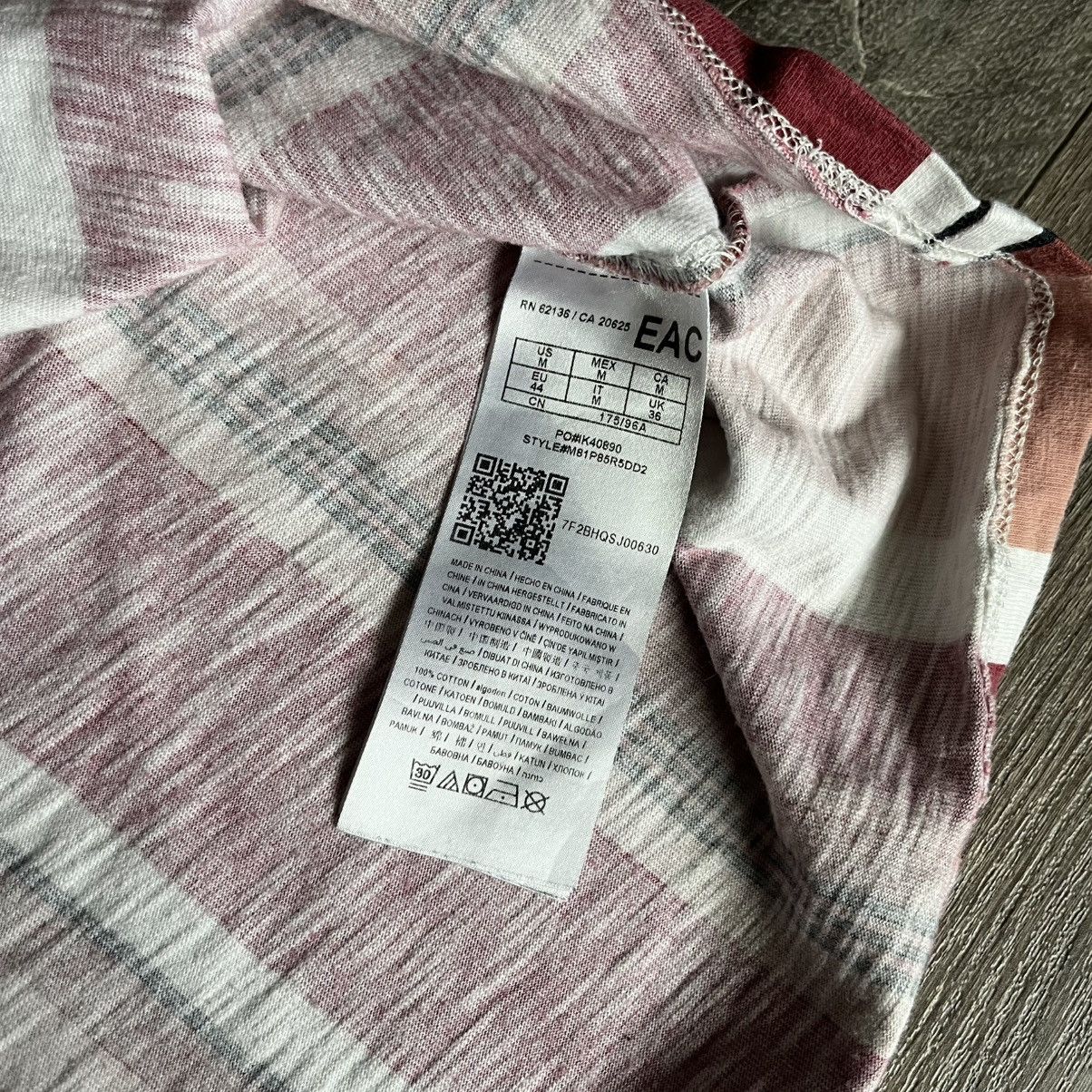 Guess × Vintage Vintage Guess Originals Los Angeles Embroidered Striped Tee Size US M / EU 48-50 / 2 - 4 Thumbnail