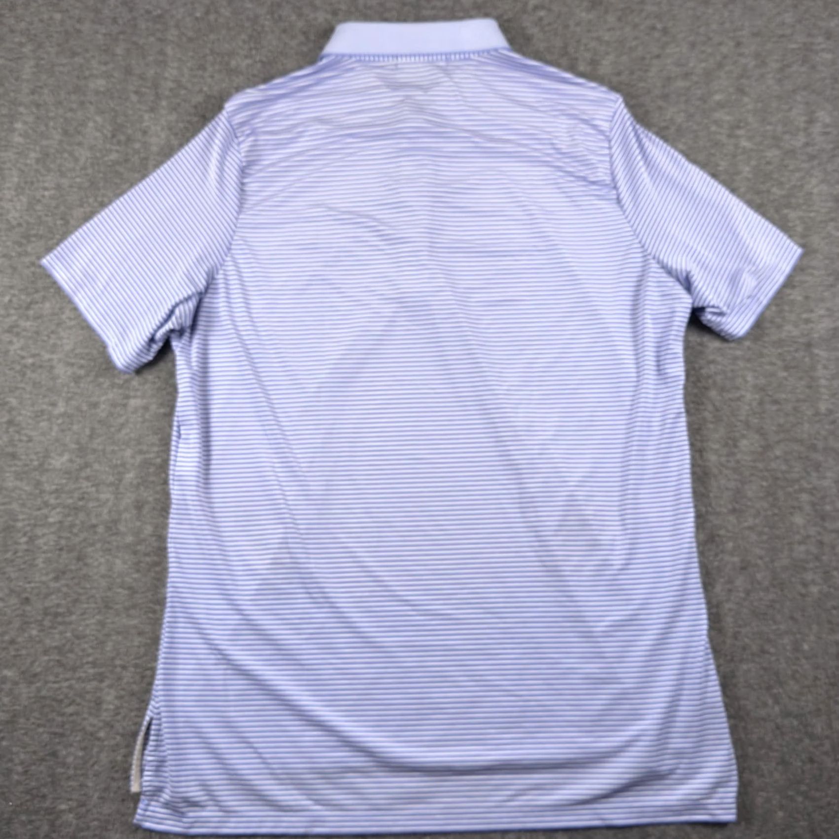 RLX Ralph Lauren RLX Ralph Lauren Polo Shirt Mens XL Blue Stripe Golf Performance Stretch Knit Size US XL / EU 56 / 4 - 6 Thumbnail