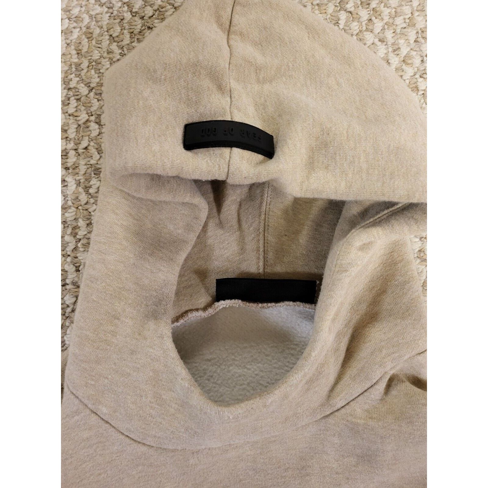 Essentials Essentials Fear Of God Beige Hoodie Mens Size Medium Size US M / EU 48-50 / 2 - 3 Thumbnail