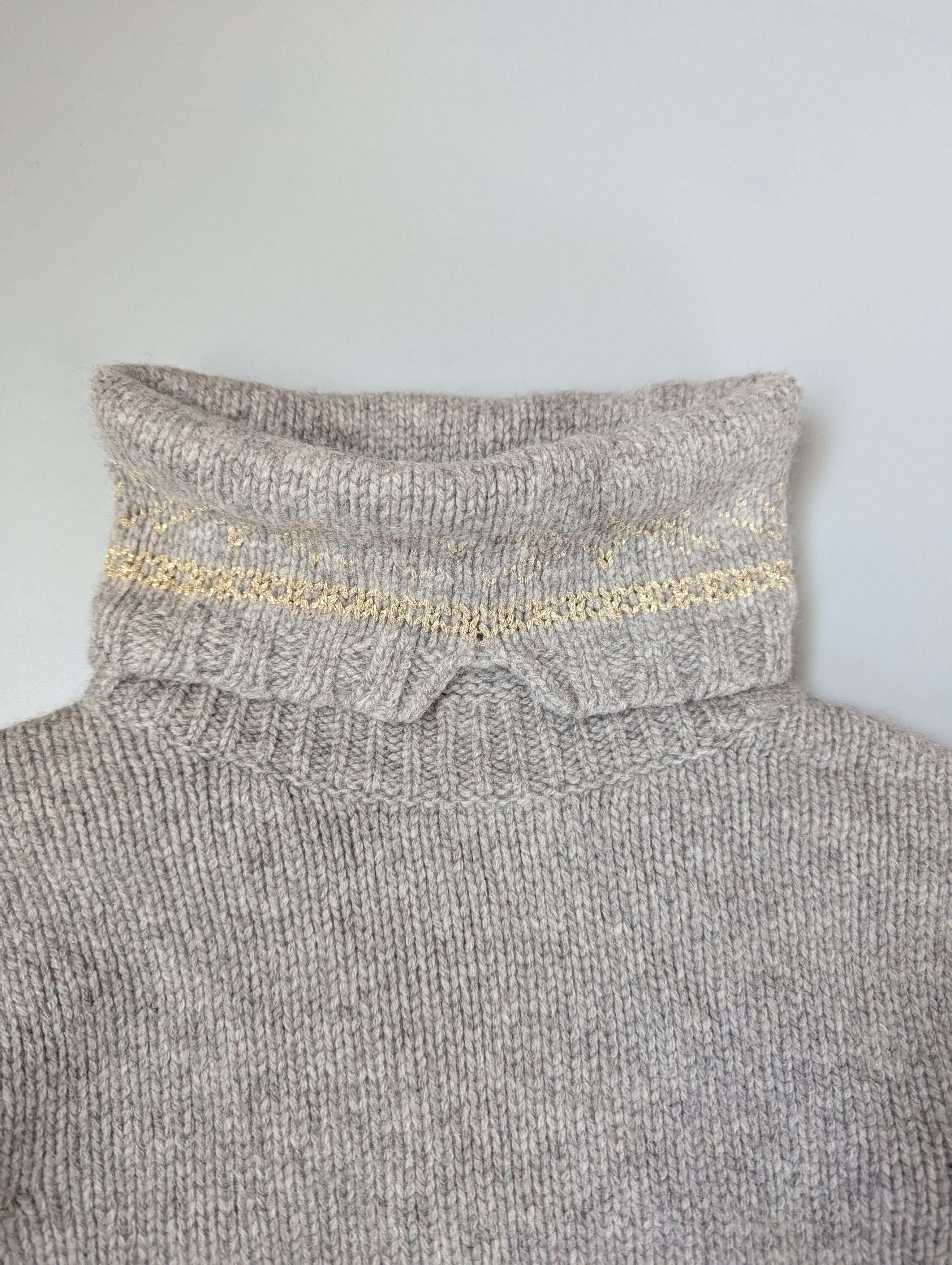 Moncler Moncler Women’s Turtle Neck Lana Wool Cashmere Sweater Size S / US 4 / IT 40 - 5 Thumbnail