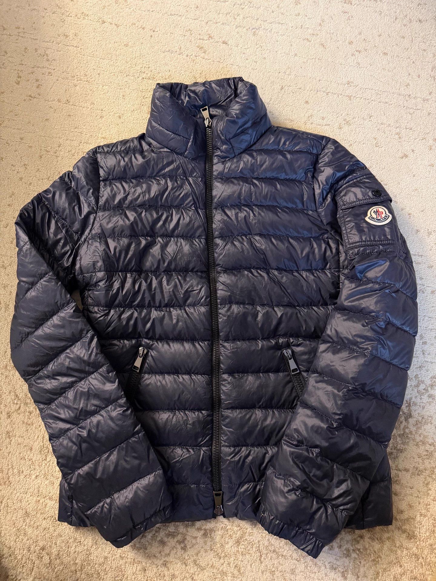 Moncler Moncler Navy Size 1 Down Jacket Mint Size US S / EU 44-46 / 1 - 2 Thumbnail