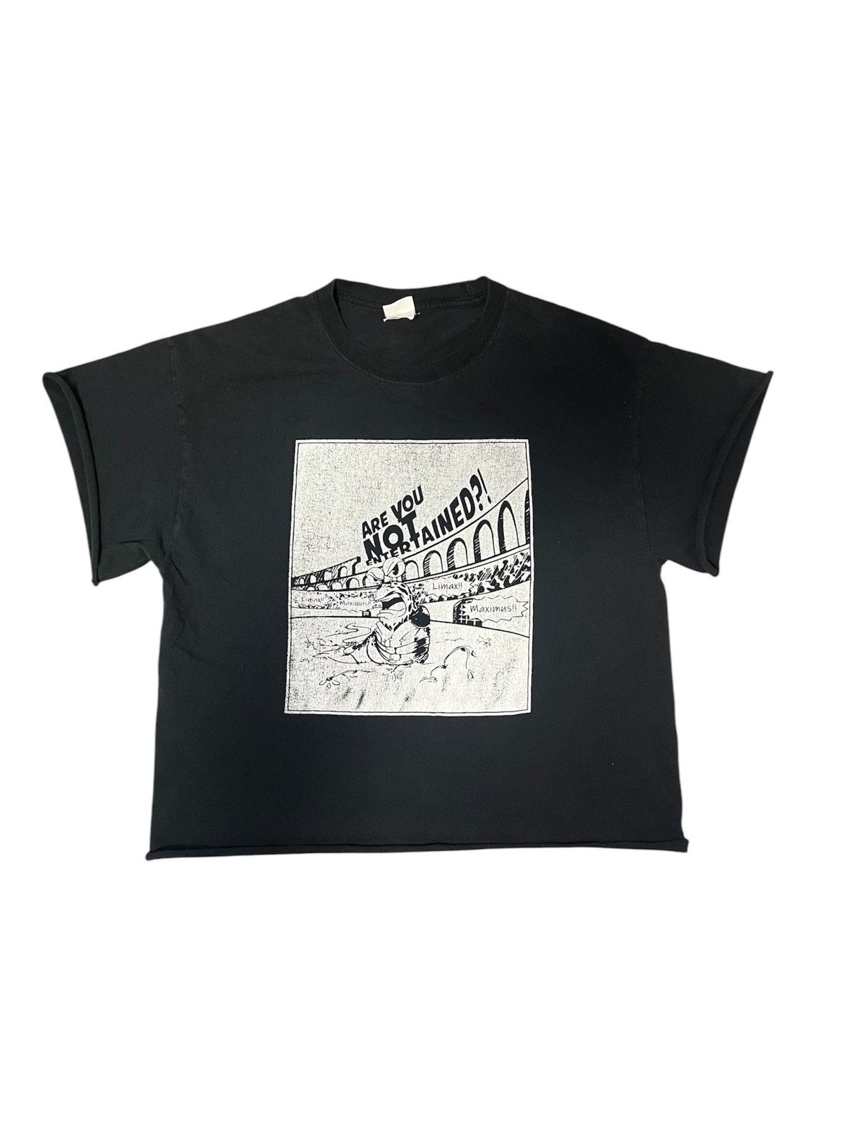 Vintage Are You Not Entertained?! Vintage Tee Size US S / EU 44-46 / 1 - 1 Thumbnail