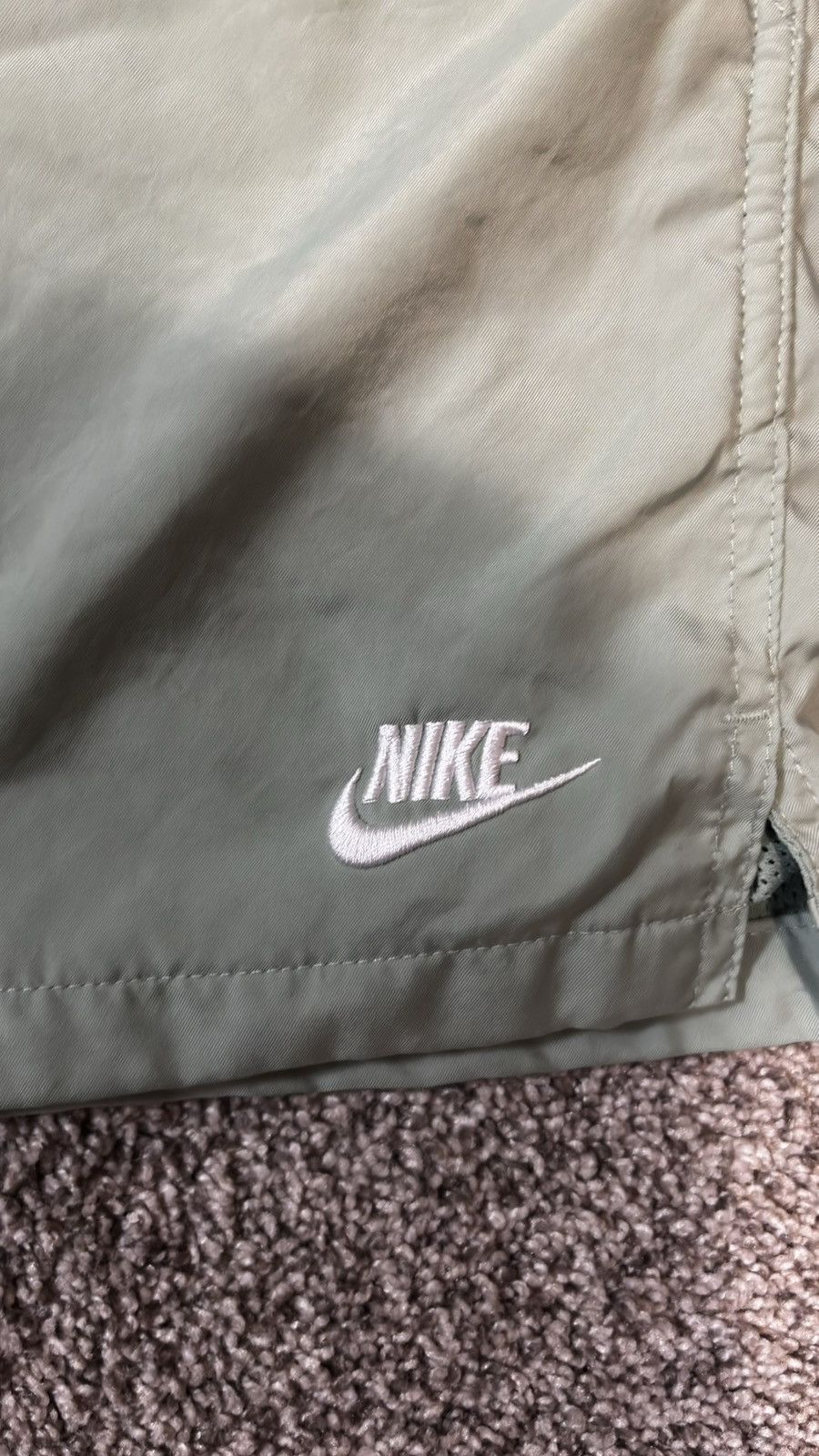 Nike Green Small Nike Shorts Size US 31 - 4 Thumbnail