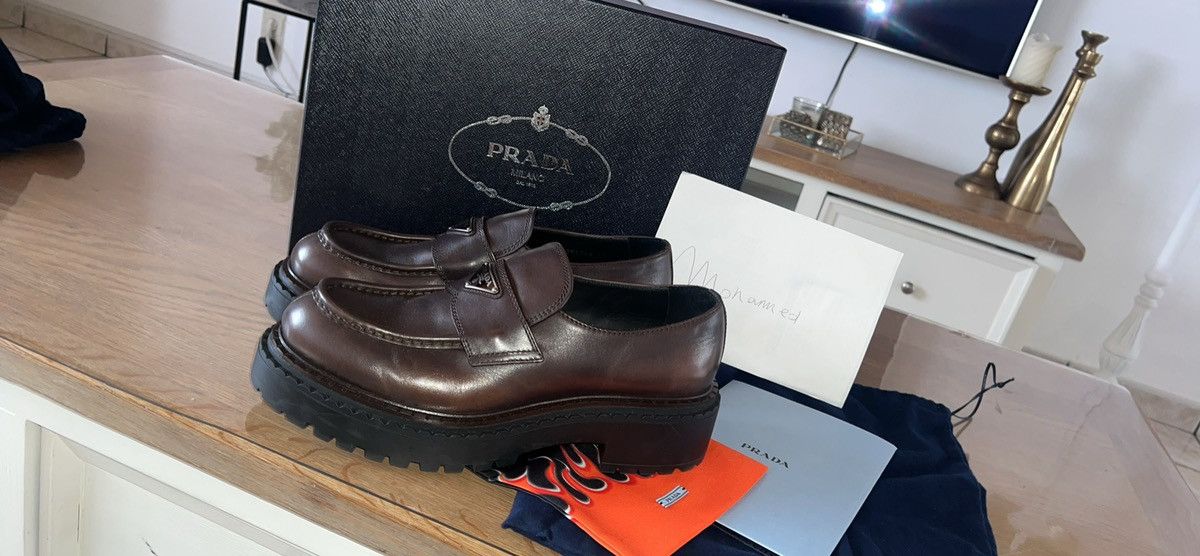 Prada Prada chunky loafer Size US 10.5 / EU 43-44 - 4 Thumbnail