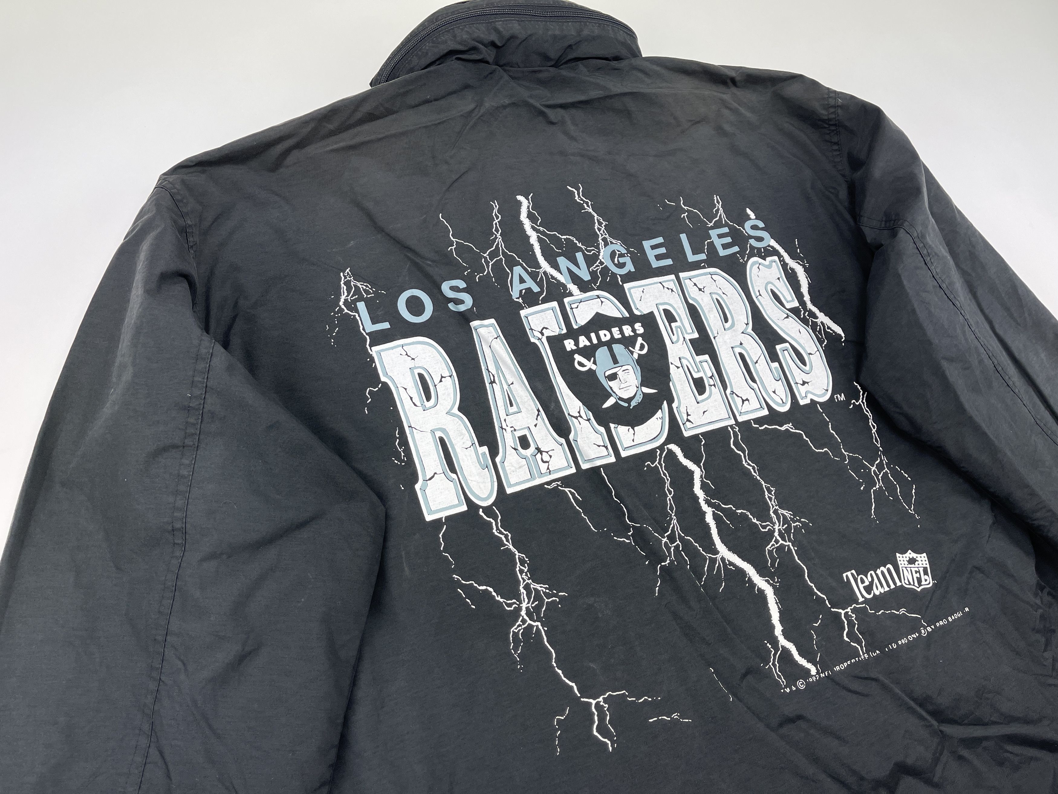 NFL Los Angeles Raiders jacket vintage bomber Oakland Raiders L Size US L / EU 52-54 / 3 - 4 Thumbnail