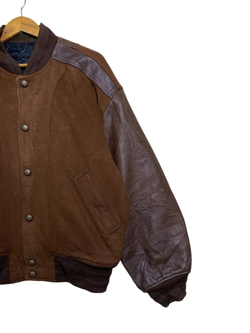 Japanese Brand ⚡️VTG CAPO DE PAZZO WOOL/LEATHER VARSITY JACKETS Size US L / EU 52-54 / 3 - 7 Thumbnail