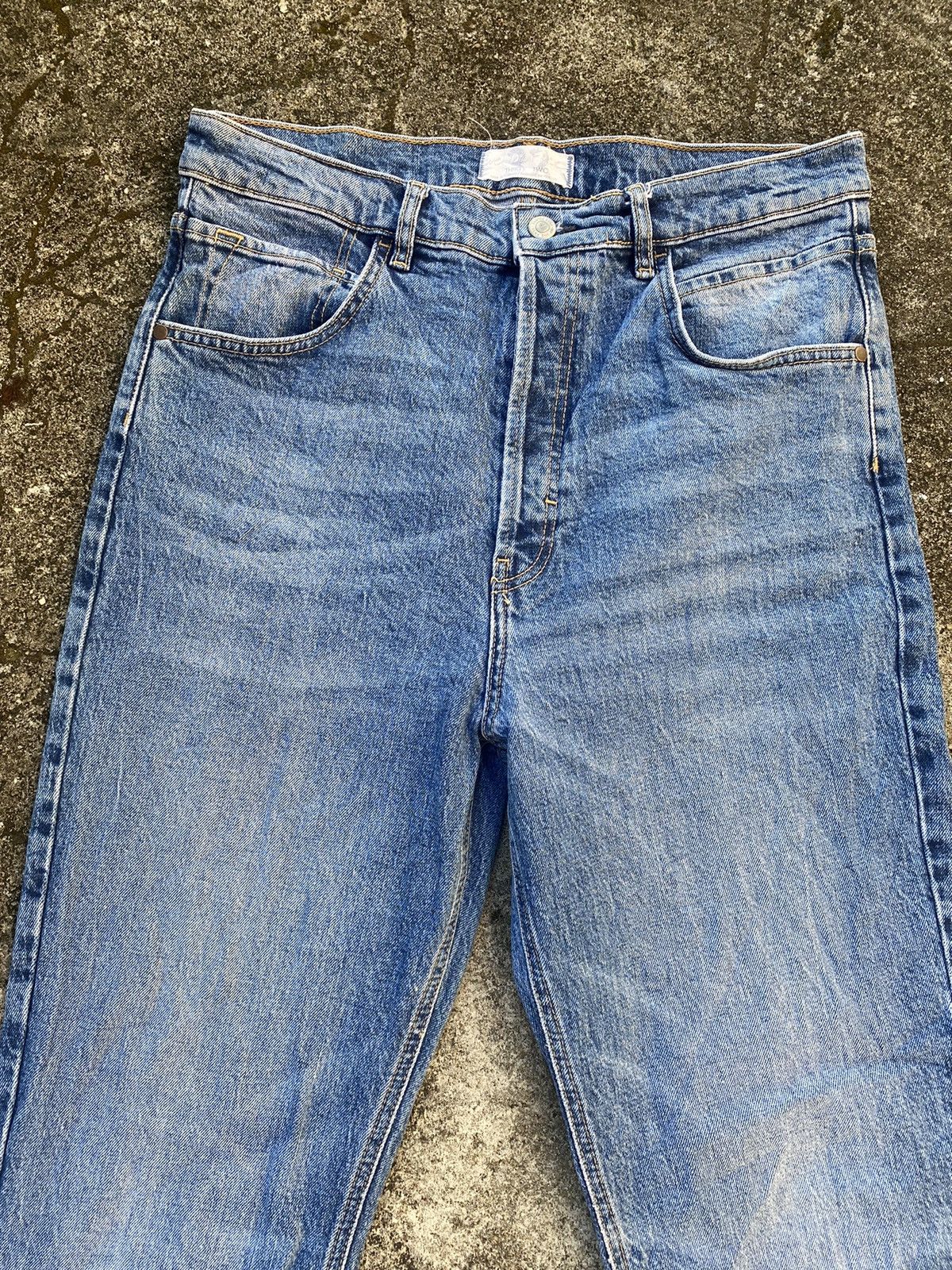 Designer × If Six Was Nine × Vintage We the Free Jeans Made in Turkey Flare Buttonfly Size US 33 - 5 Thumbnail