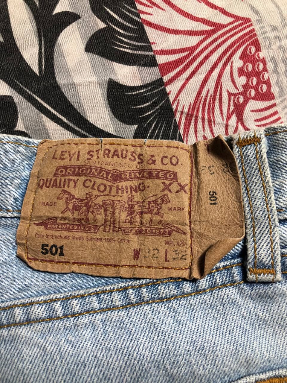 Levi's Vintage 90s Levi’s 501 Boot Cut Made in USA Size US 32 / EU 48 - 4 Thumbnail