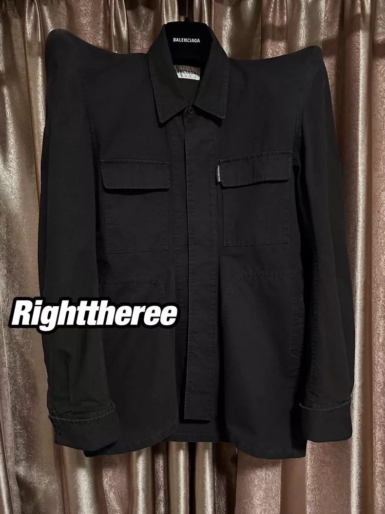Balenciaga Balenciaga Water Platform Season Show Pagoda Tip Jacket 250 Size XS / US 0-2 / IT 36-38 - 1 Thumbnail