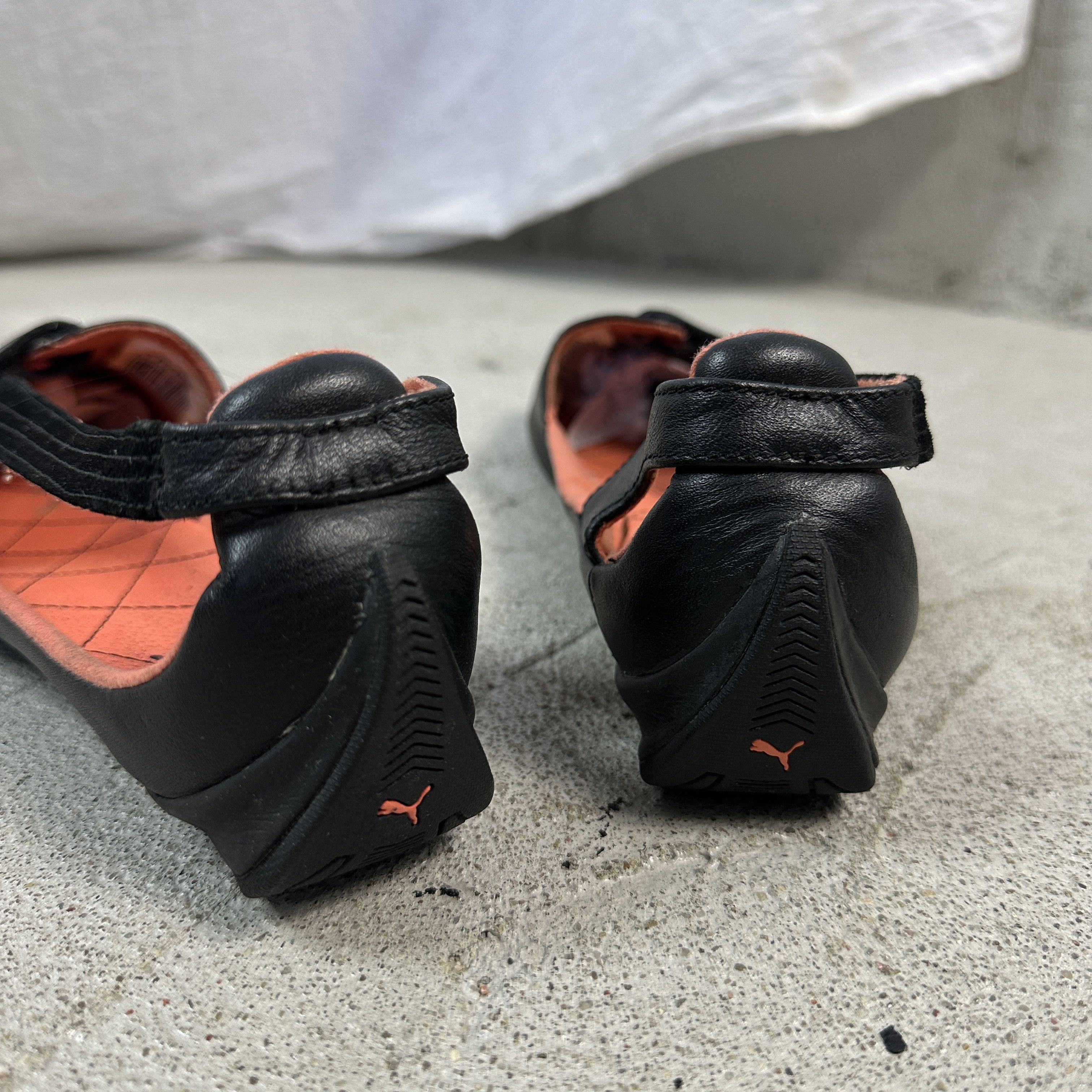 Puma × Vintage Vintage Y2K Avant Garde Puma 00s Leather Ballerina Shoes Size US 9 / IT 39 - 6 Thumbnail