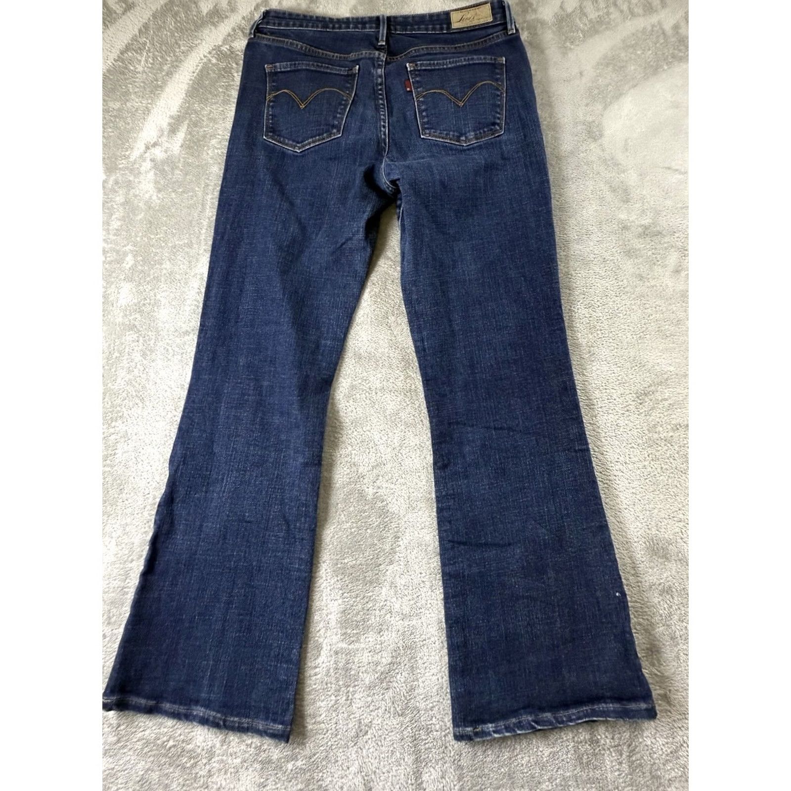 Levi's Levi's San Francisco Women's Demi Curve Boot Cut Blue Denim Jeans Sz 8/29 Junior Regular 5-Pocket Size 30" / US 8 / IT 44 - 2 Thumbnail