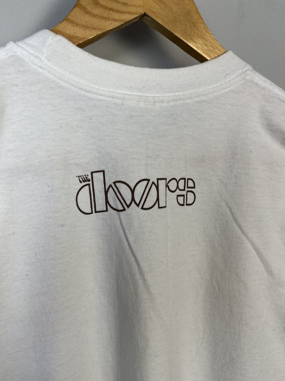Band Tees × Vintage The Doors Jim Morrison 90`s Vintage Y2K Rock Tee Shirt Size US L / EU 52-54 / 3 - 8 Thumbnail