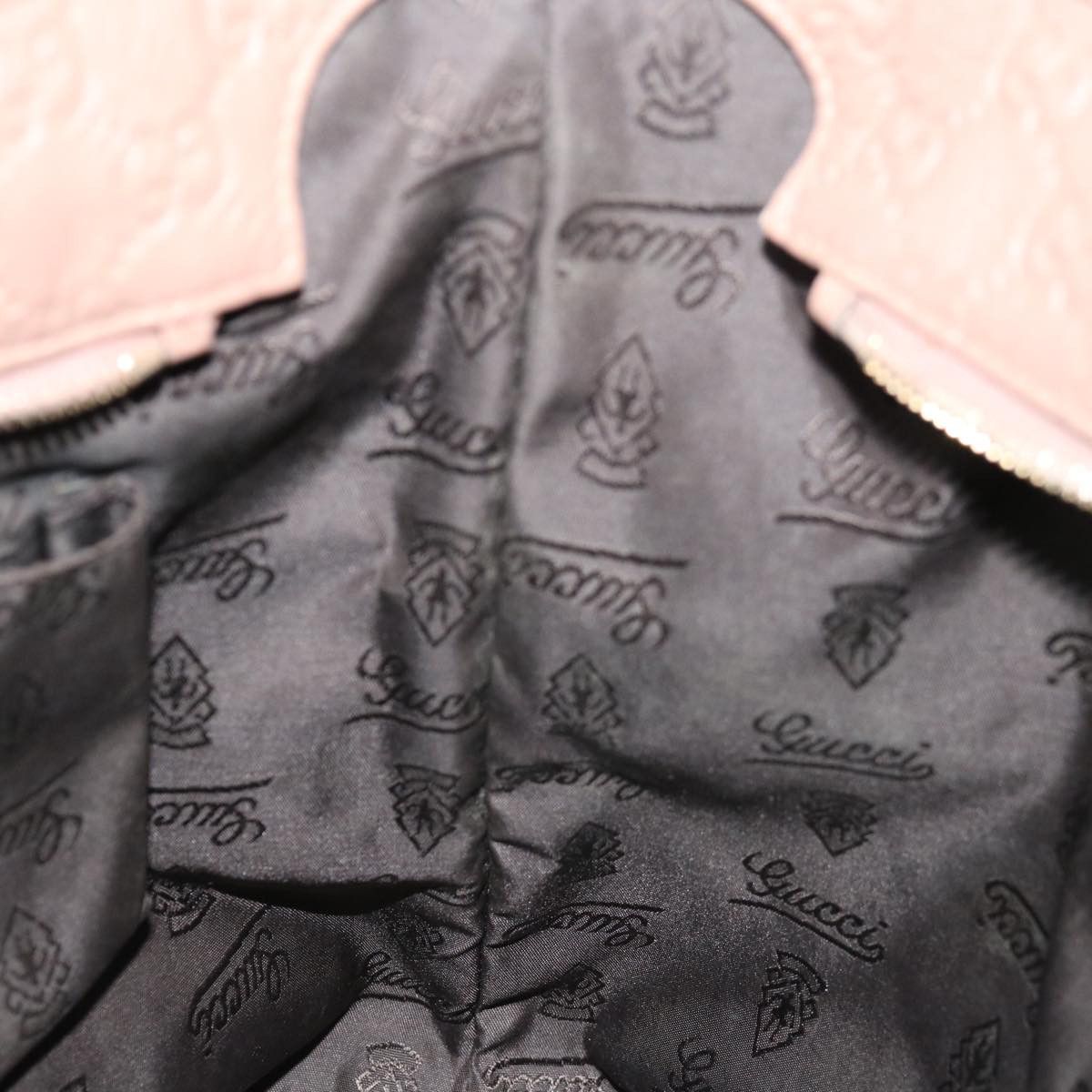 Gucci GUCCI GG Canvas Guccissima Shoulder Bag Pink Size ONE SIZE - 21 Thumbnail