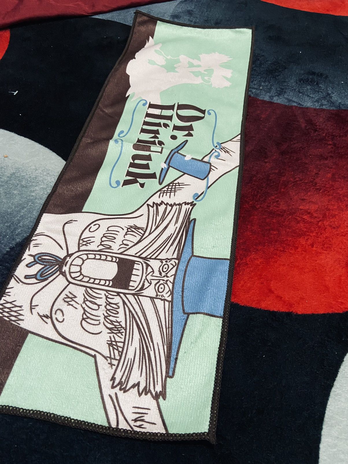 Anime One Piece Dr Hirilux Handkerchief / Bandana / Neckerchief Size ONE SIZE - 5 Thumbnail
