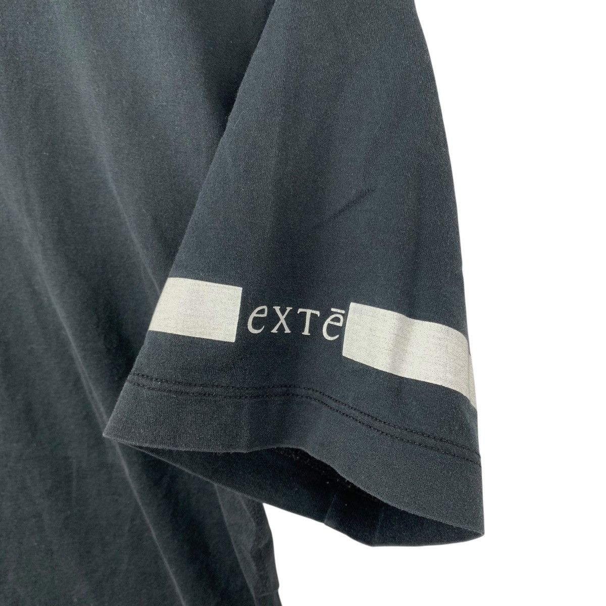 Vintage EXTE ACHT Italian Brand Stripe Plain Short Sleeve Tshirt Size US S / EU 44-46 / 1 - 3 Thumbnail