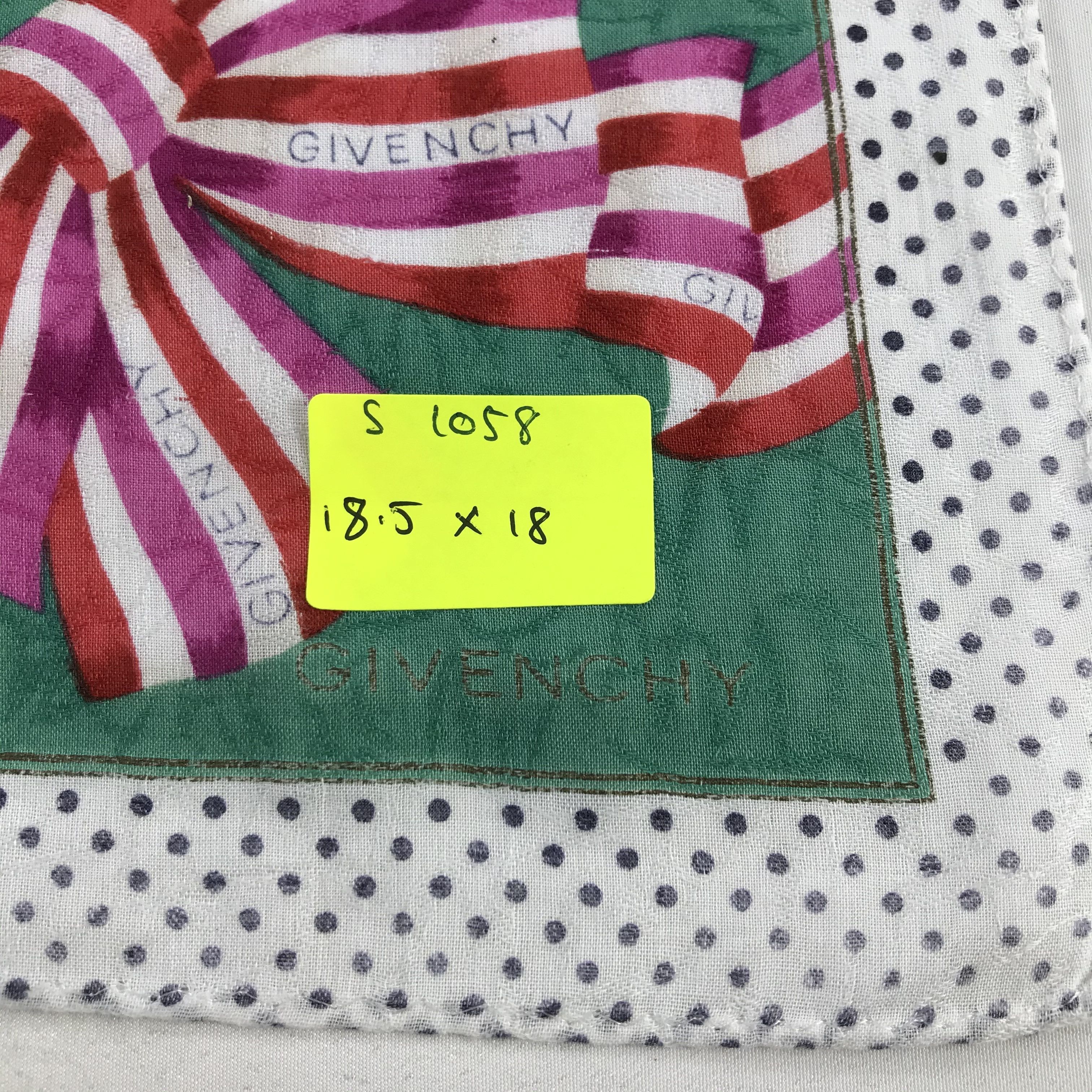 Vintage Givenchy Handkerchief / Neckerchief / Bandana Size ONE SIZE - 5 Thumbnail